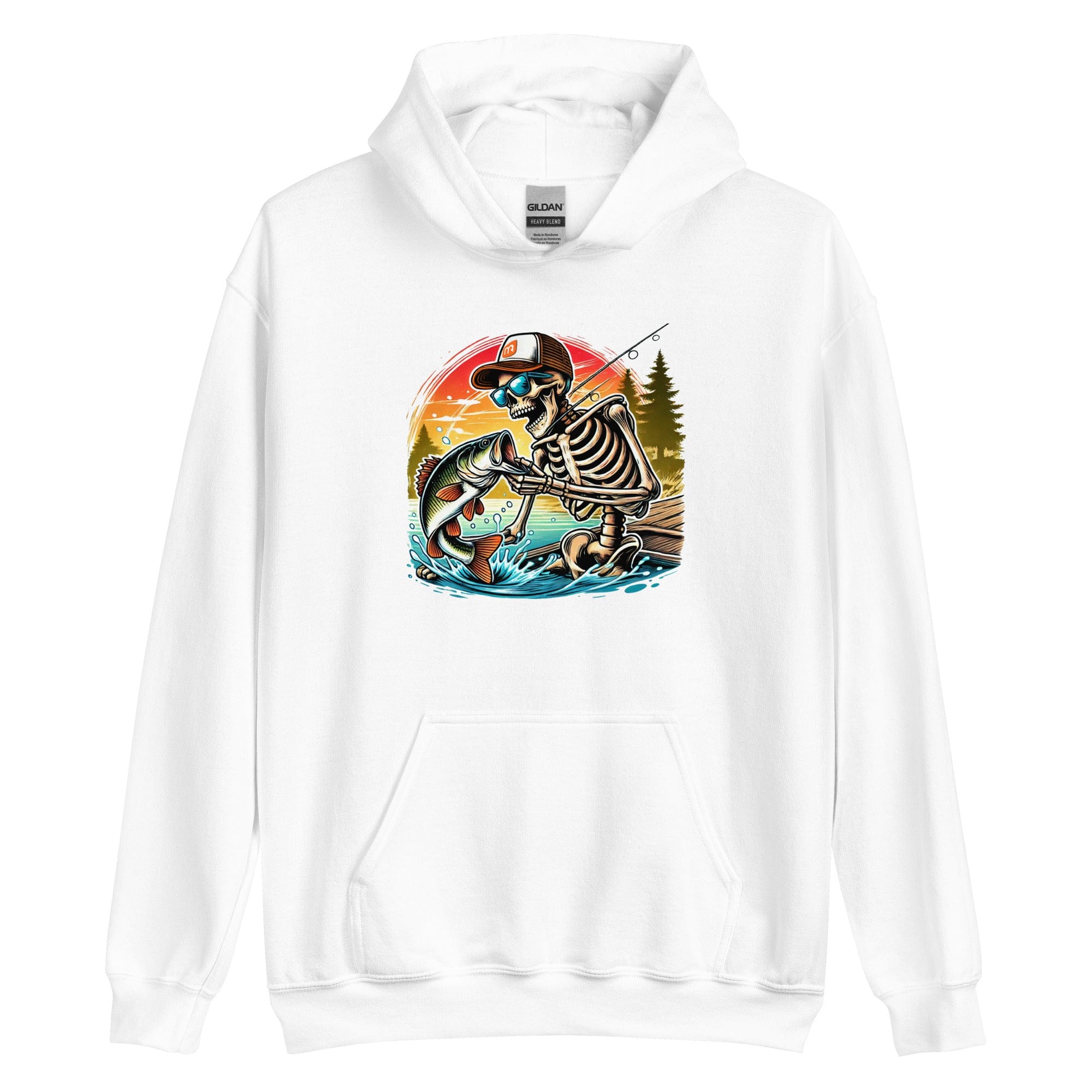 MONSTERBASS Hoodies & Outerwear White / S Fishing is Life Hoodie
