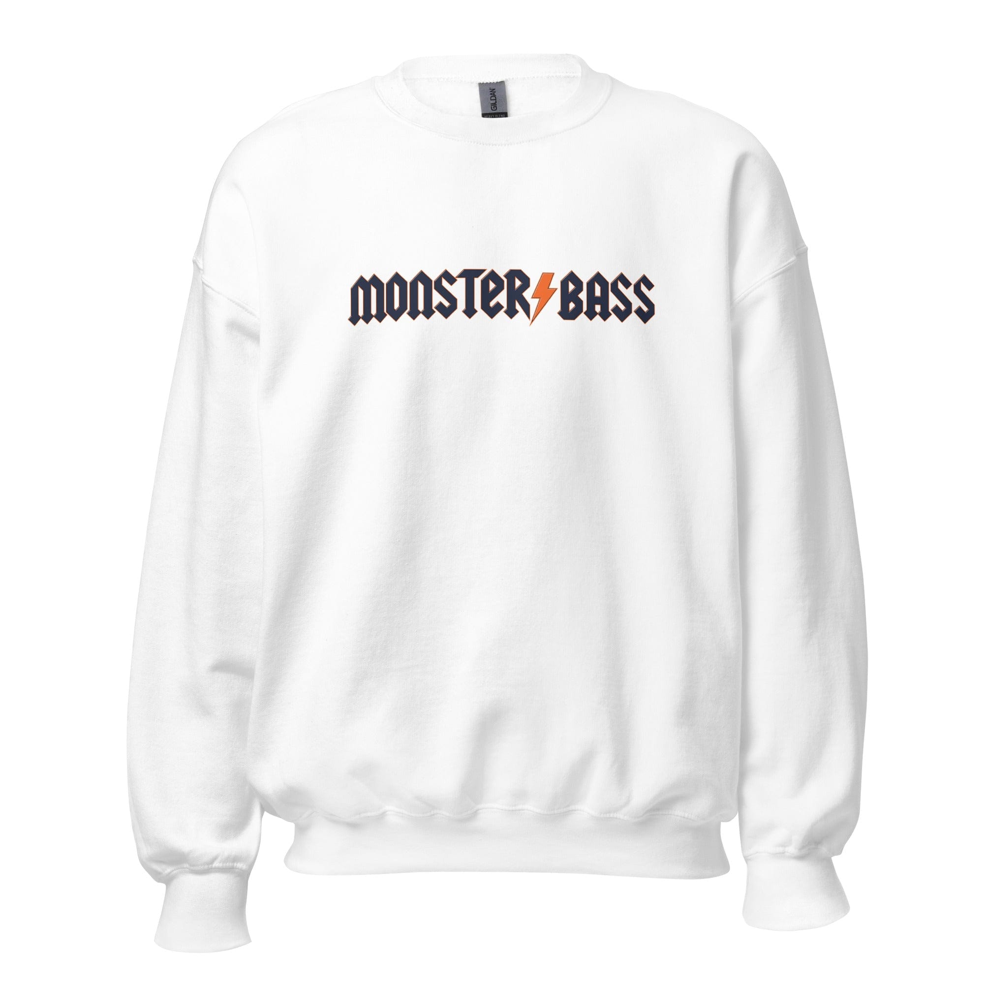 MONSTERBASS Hoodies & Outerwear White / S MONSTER/BASS Crew Neck Sweatshirt