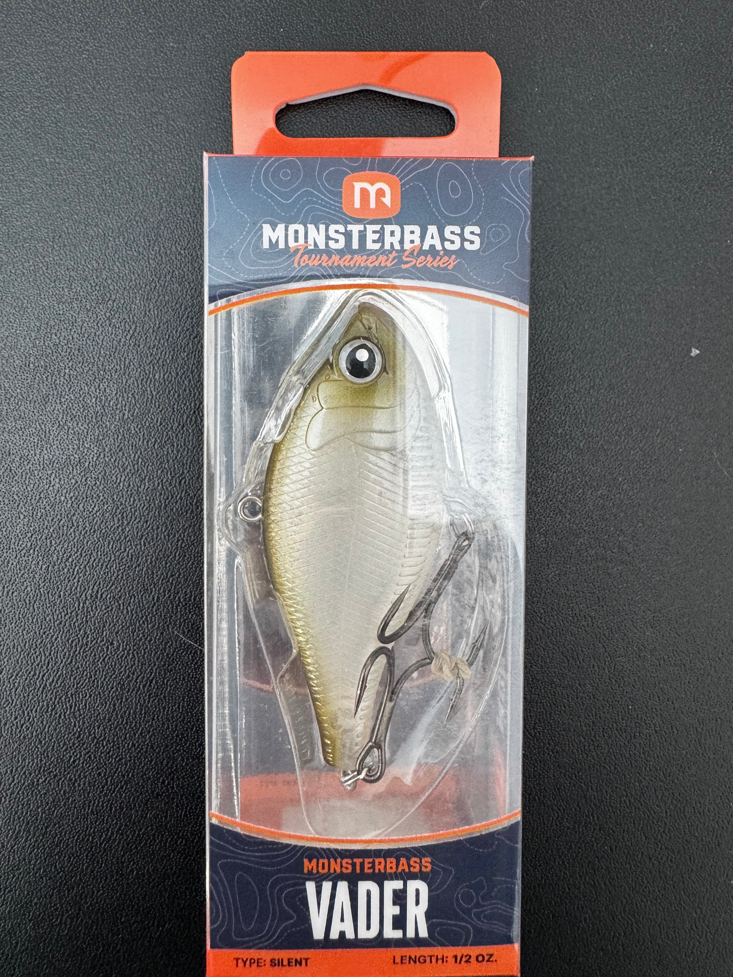 MONSTERBASS Lipless Crankbait Matte Shad VADER