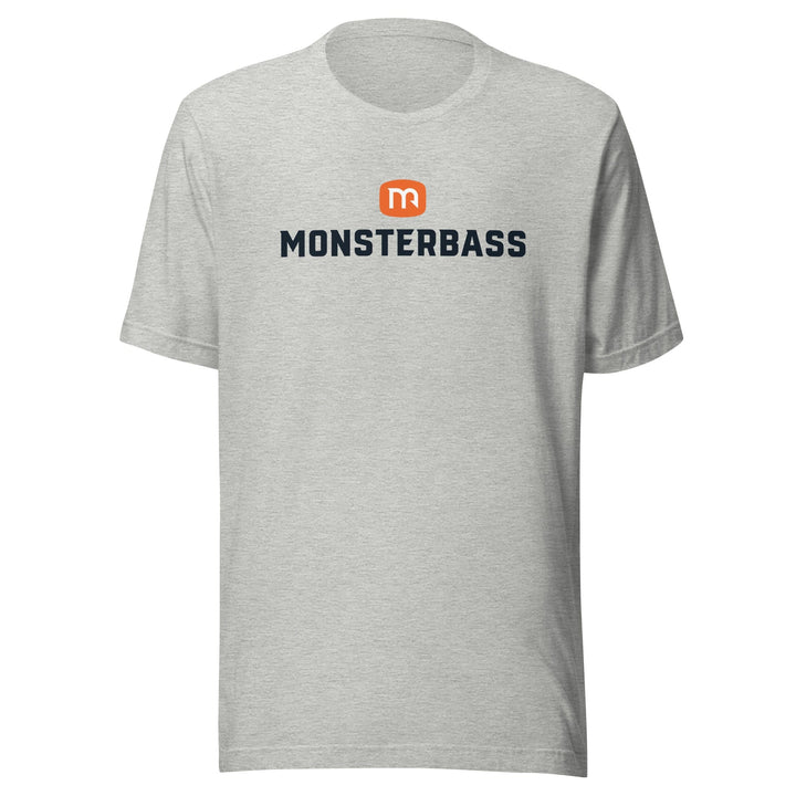 MONSTERBASS. Shirts Athletic Heather / XS MONSTERBASS Logo Tee