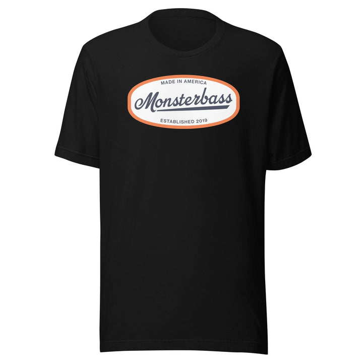 MONSTERBASS Shirts Black / S Retro Logo Tee