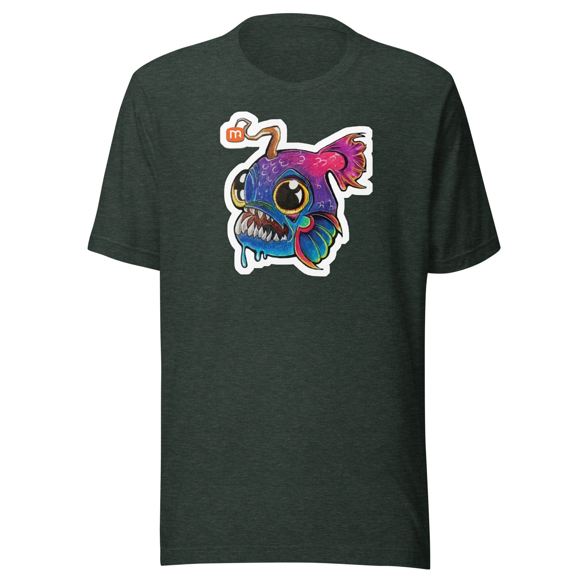 MONSTERBASS Shirts Heather Forest / S Monsterfish