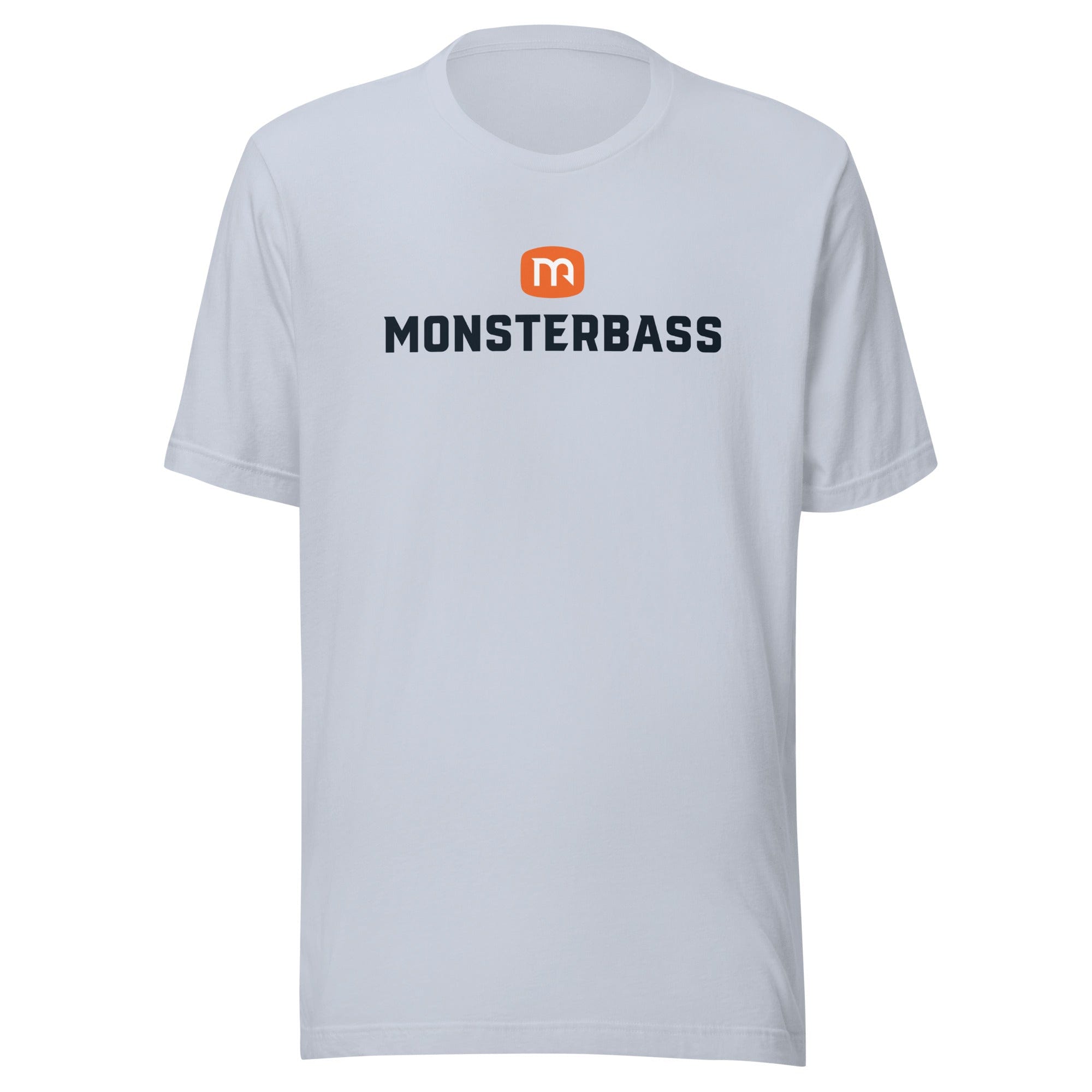 MONSTERBASS. Shirts Light Blue / XS MONSTERBASS Logo Tee
