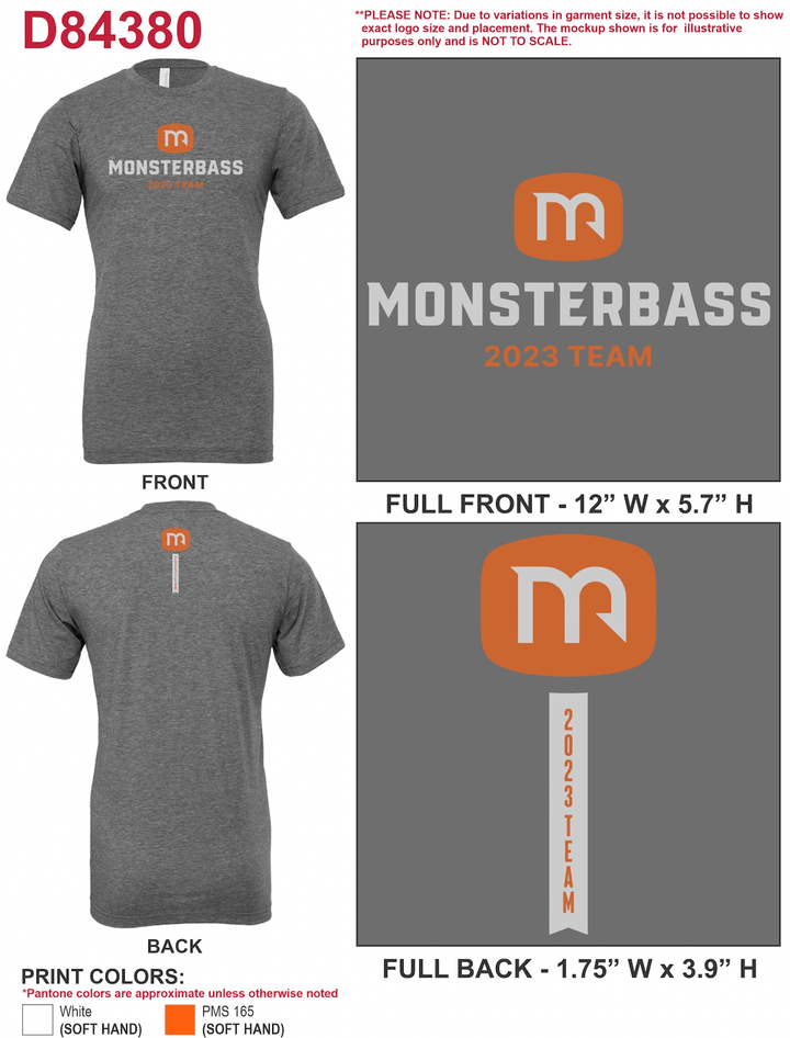 MONSTERBASS shirts M Team 2023