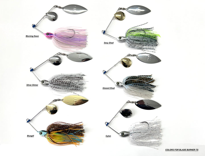 bass smasher firebolt lure Blade Burner Willow & Colorado Spinnerbait – MONSTERBASS
