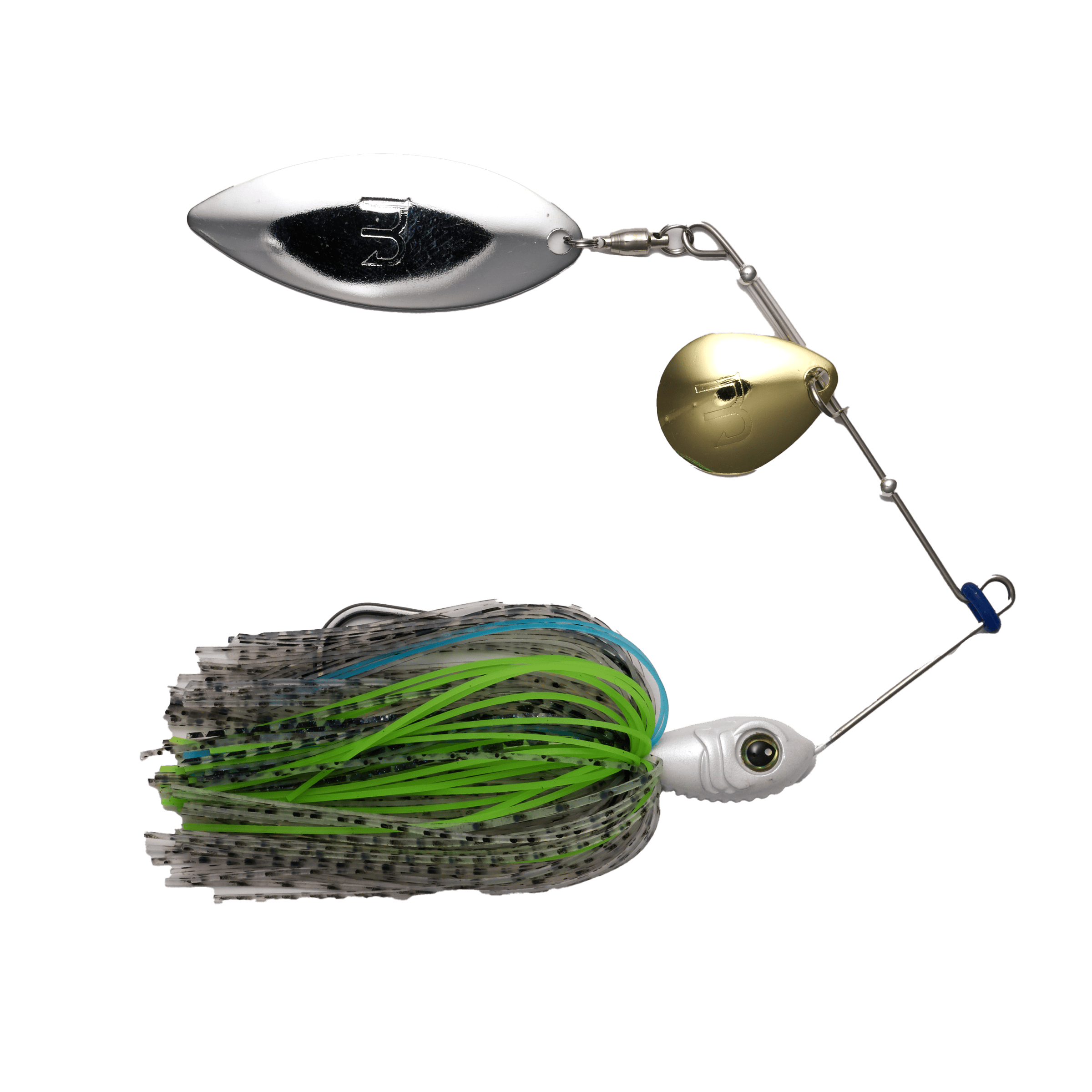 MONSTERBASS Spinnerbaits Blade Burner | Willow & Colorado Spinnerbait
