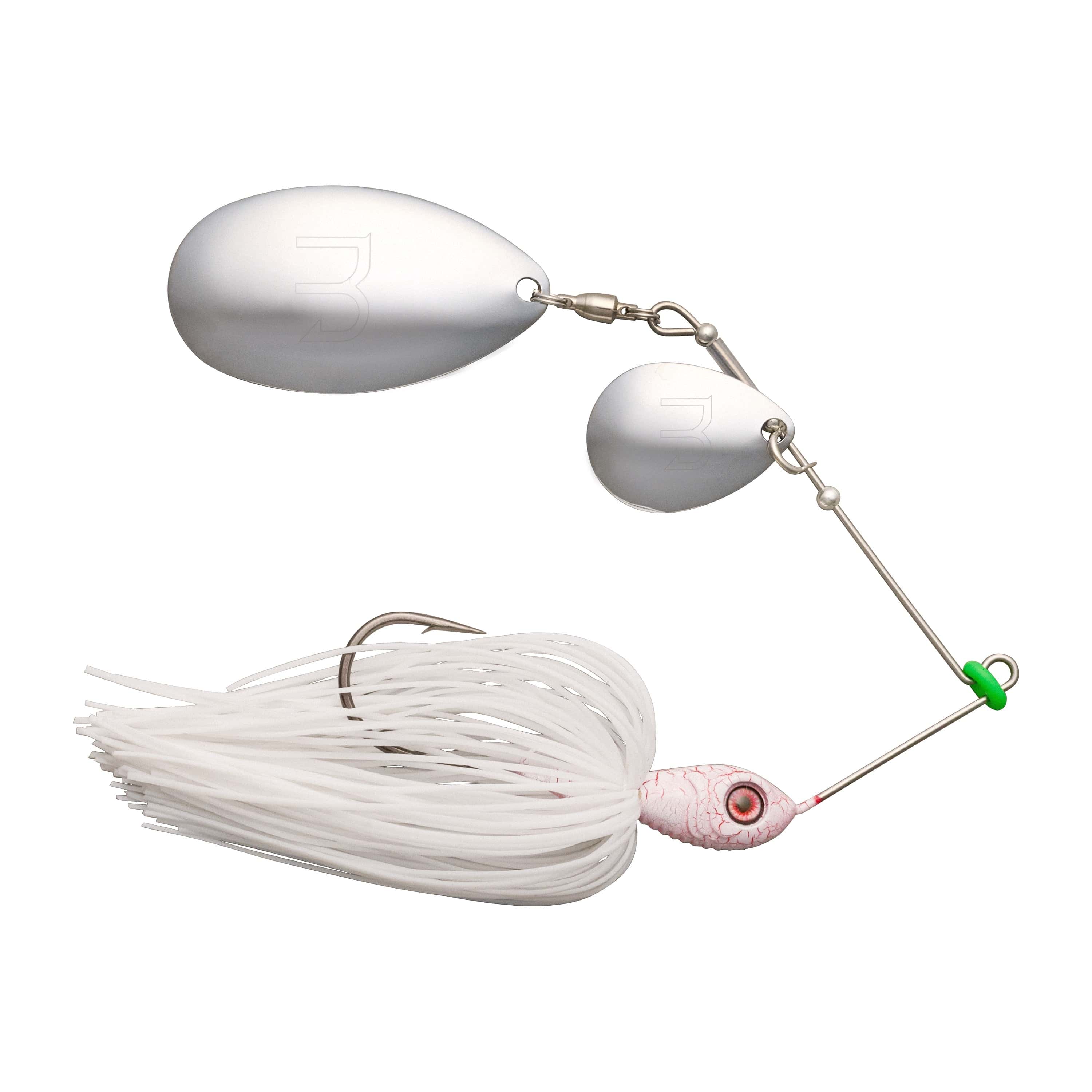 MONSTERBASS Spinnerbaits White Hoosier Daddy
