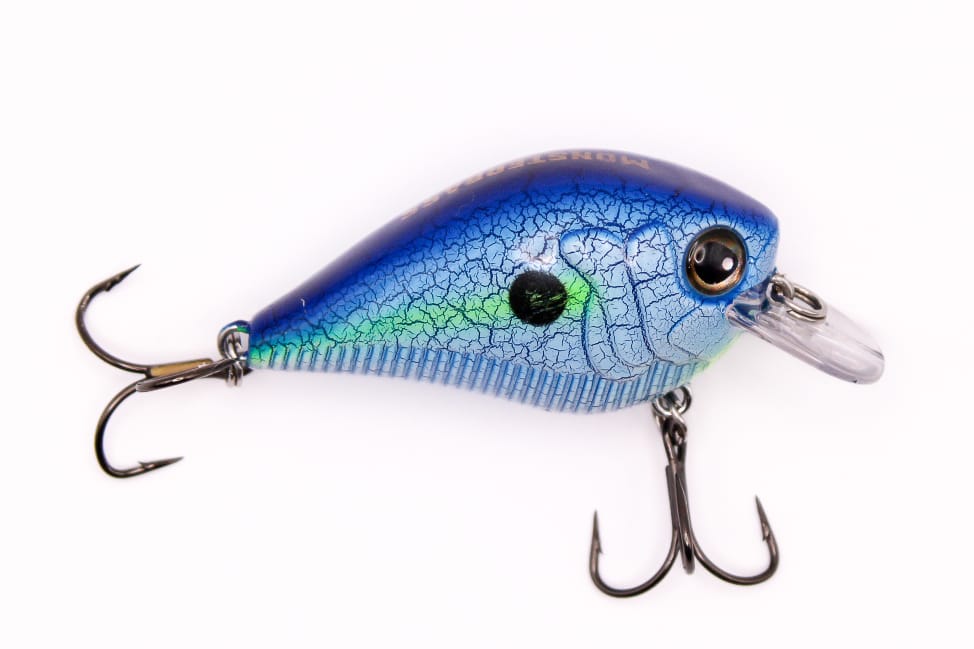 MONSTERBASS Squarebill Sexy Cracks Little Banger - Tournament Series Squarebill Crankbait