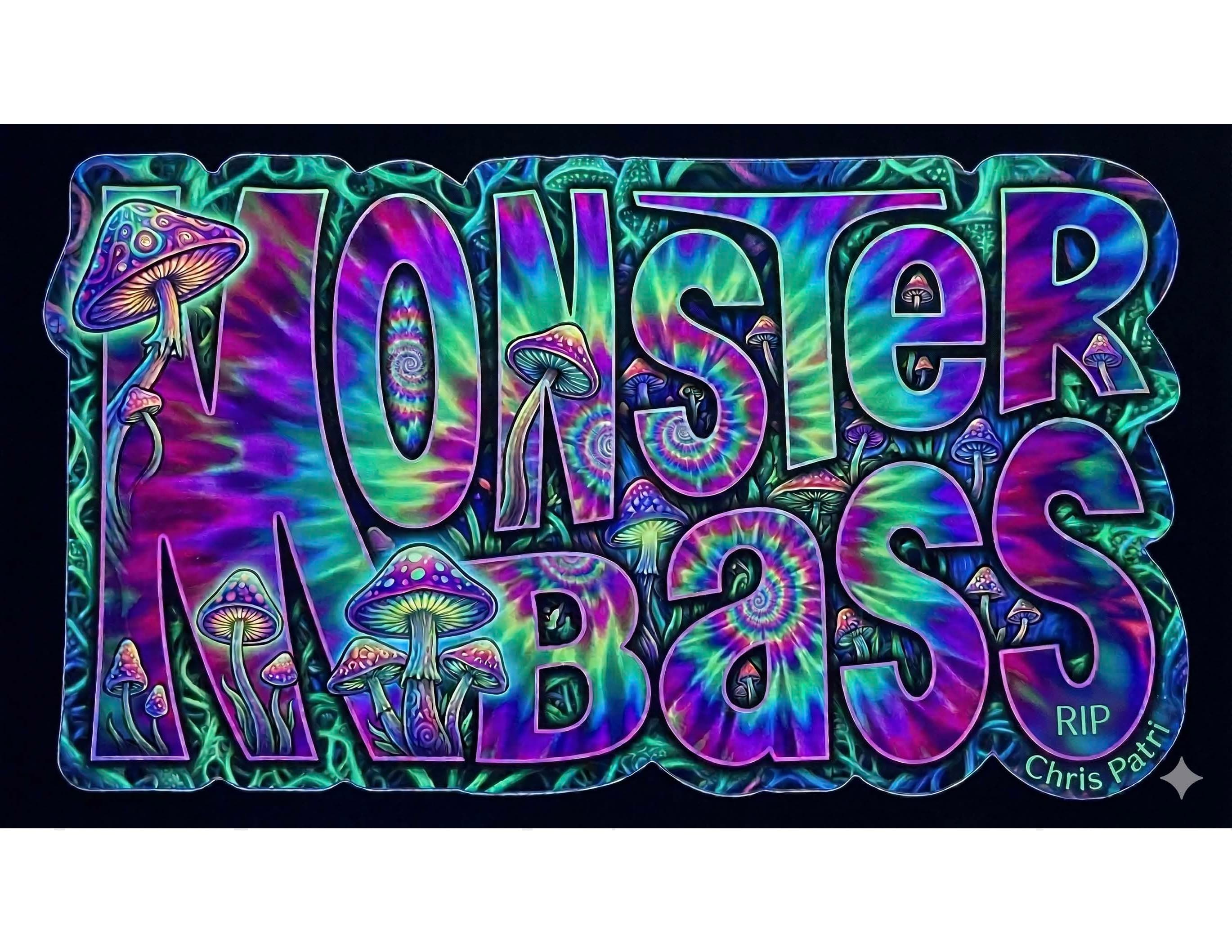 MONSTERBASS Stickers Brother Chris