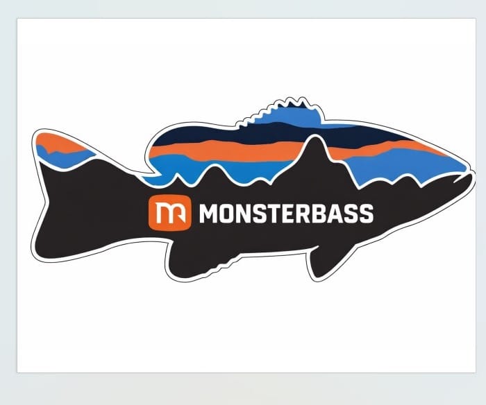 MONSTERBASS Stickers OG Fish Sticker