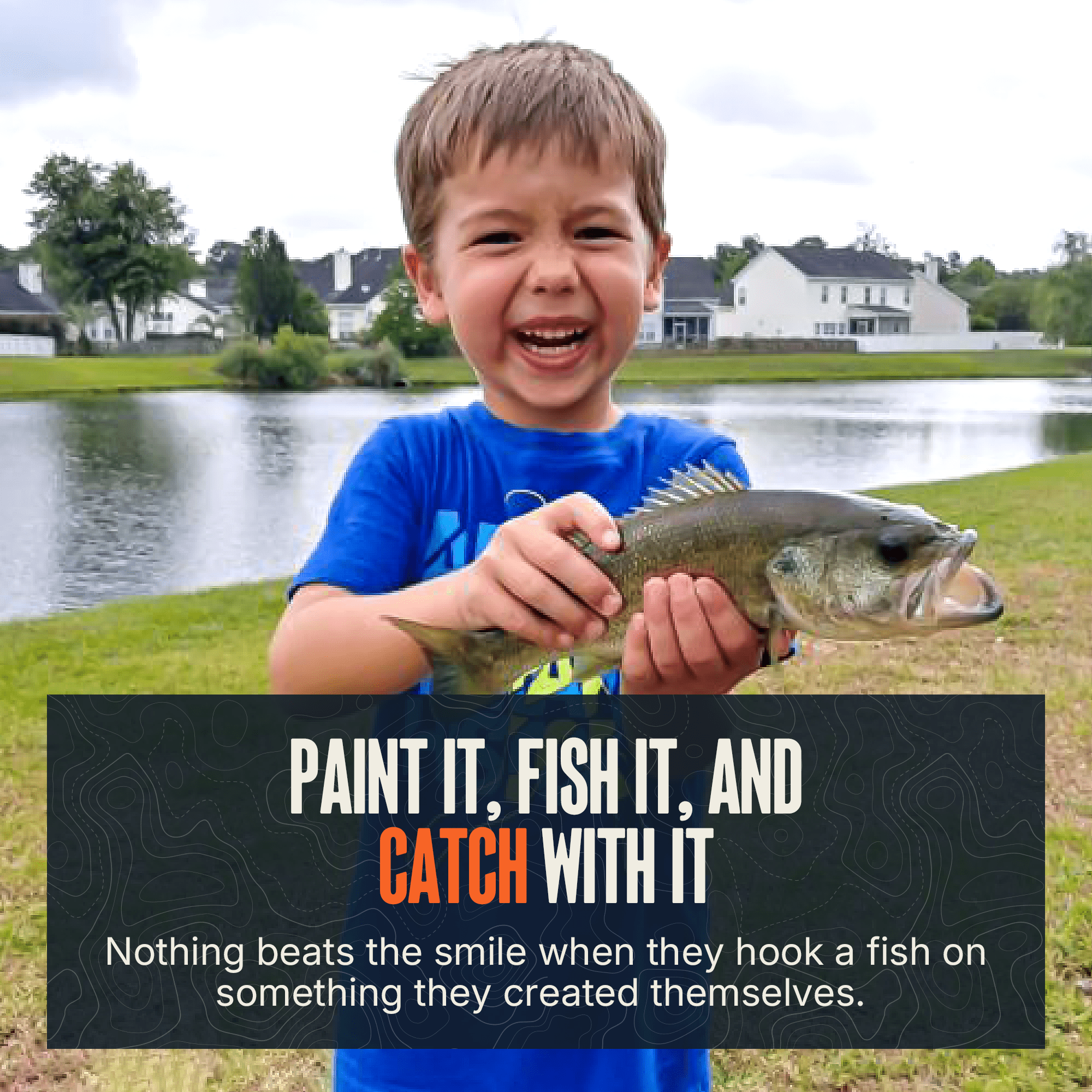 MONSTERBASS Subscription Box Create A Bait - Kid's Fishing Kit