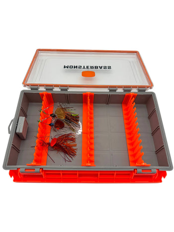 MONSTERBASS The Vault Waterproof Tackle Box – Support Veterans – MONSTERBASS Crankbait