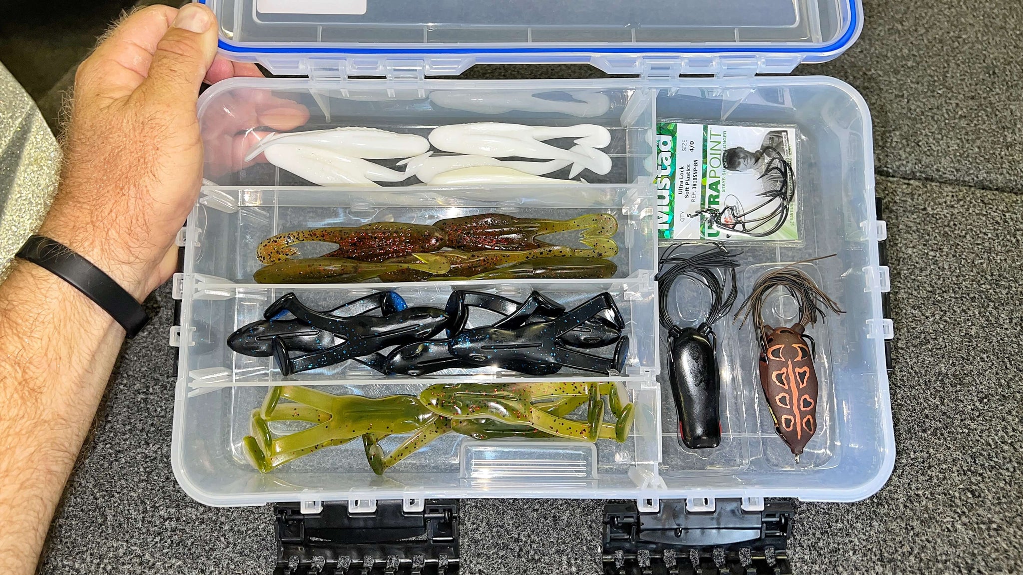 bass lures box Ultimate Frog & Toad Kit Handpicked by Shaye Baker – MONSTERBASS