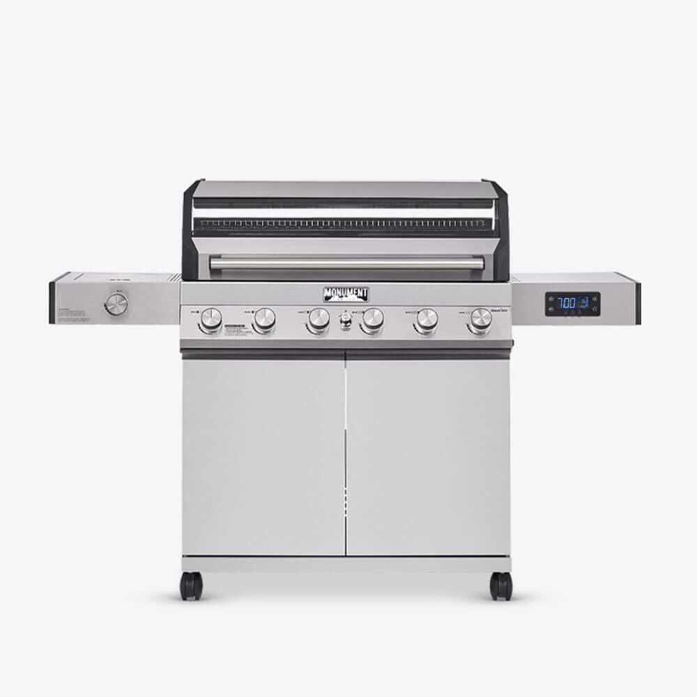 Monument Grills 6 Burner Grill Denali 605 Denali 605 | Stainless Smart Tech Natural/Propane Gas Grill