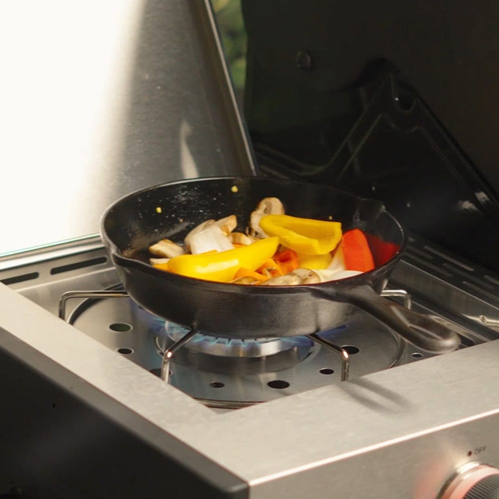 Monument Grills 6 Burner Grill Denali 605 | Stainless Smart Tech Natural/Propane Gas Grill