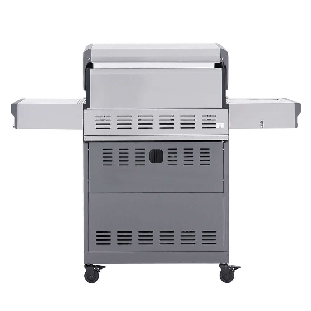 Monument Grills 6 Burner Grill Eminence 405 | Chic Clearview® Smart Stainless Gas Grill