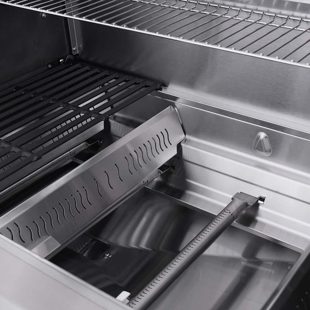 Monument Grills 6 Burner Grill Eminence 405 | Chic Clearview® Smart Stainless Gas Grill