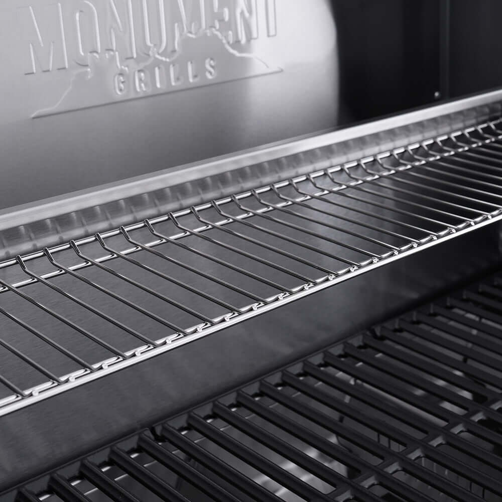 Monument Grills 6 Burner Grill Eminence 405 | Chic Clearview® Smart Stainless Gas Grill