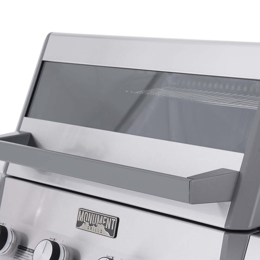 Monument Grills 6 Burner Grill Eminence 405 | Chic Clearview® Smart Stainless Gas Grill