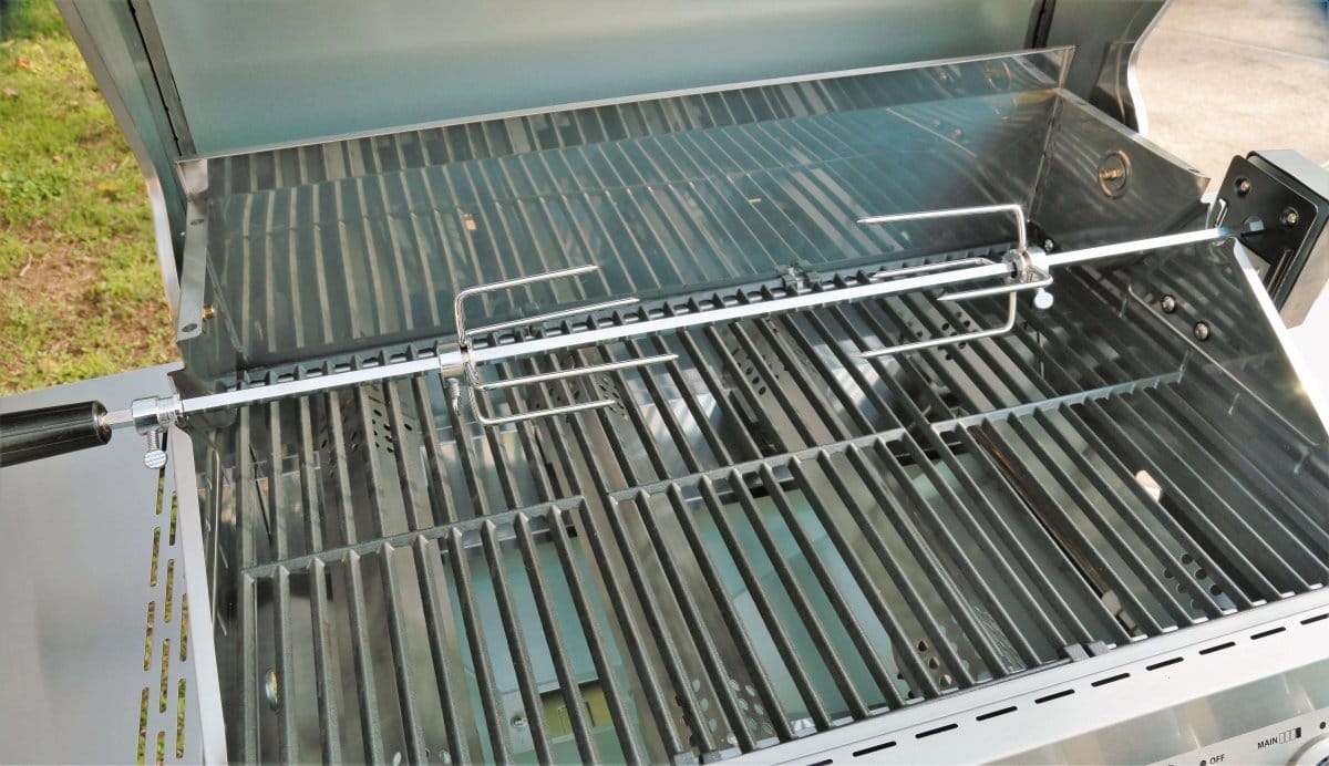 Monument Grills Accessories 96222 | 6 Burner Monument Rotisserie Kit 96222 | Rotisserie Kit