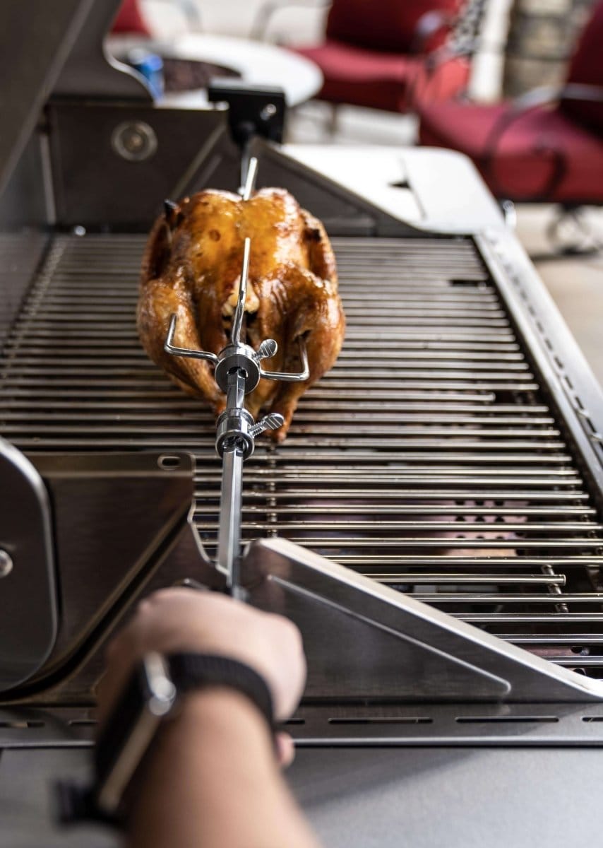 Monument Grills Accessories 96222 | 6 Burner Monument Rotisserie Kit 96222 | Rotisserie Kit