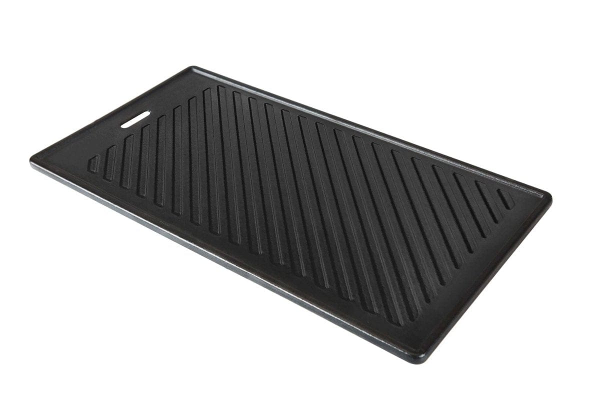Monument Grills Accessories 96333 | Reversible Cast Iron Cooking Plate Cast Iron Plate x 3 – Turn Your Grill into a Griddle