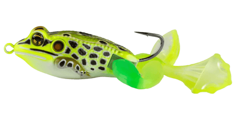 bass lure frog with paddle feet LiveTarget Ultimate Stride Frog
