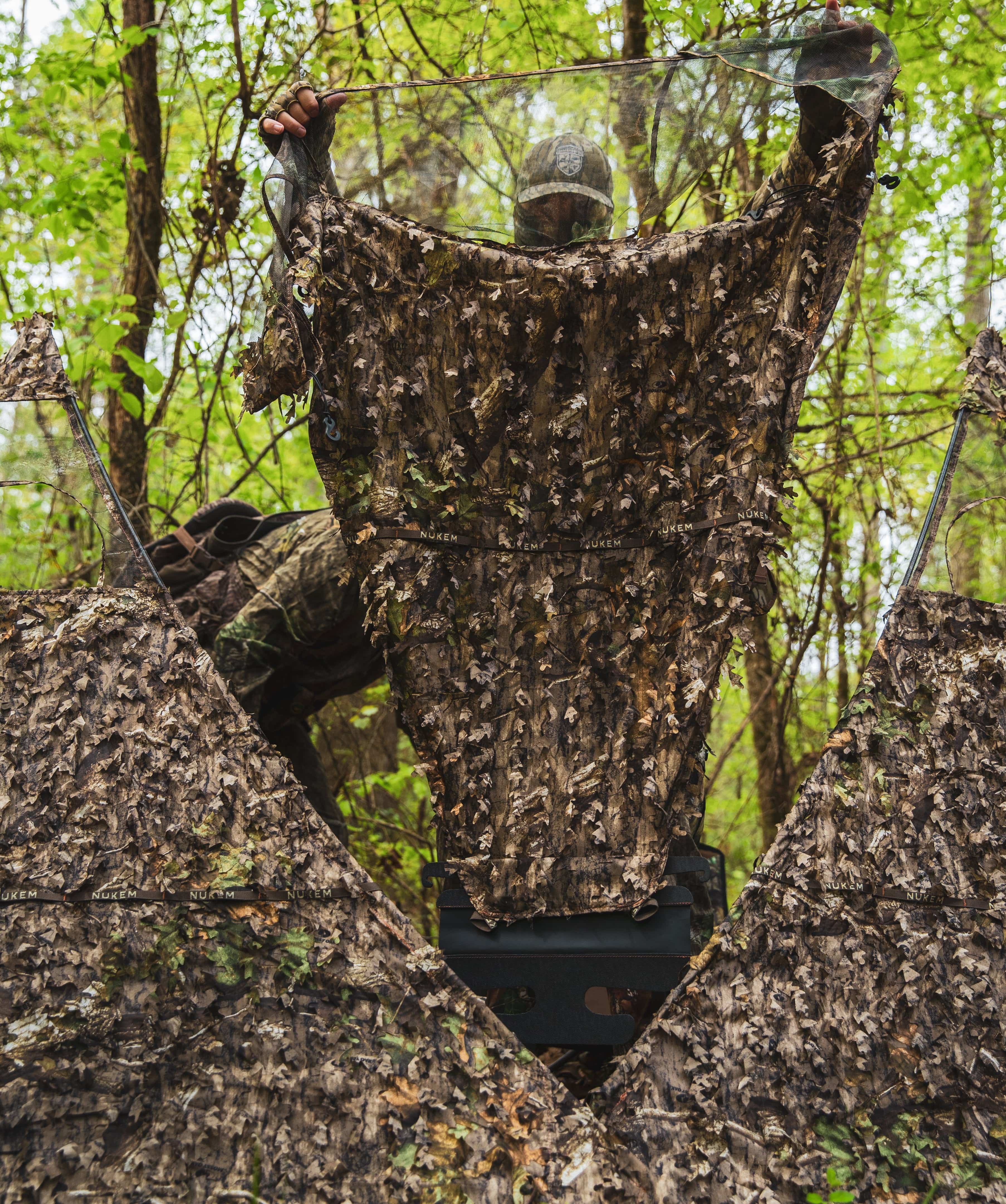Nukem Hunting Double Up System Double Up System - Mossy Oak Country Roots 3D Leafy