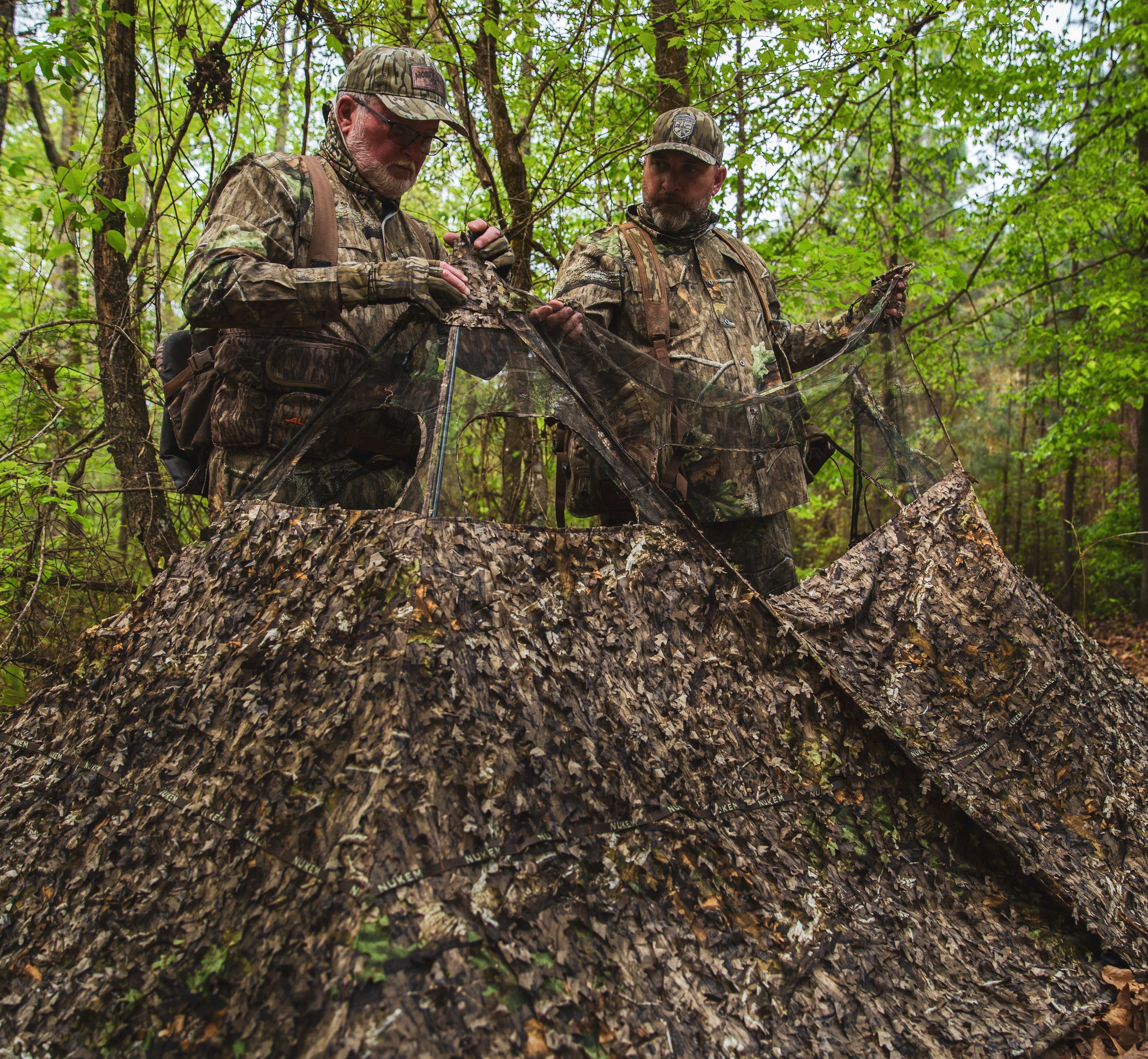 Nukem Hunting Double Up System Double Up System - Mossy Oak Country Roots 3D Leafy
