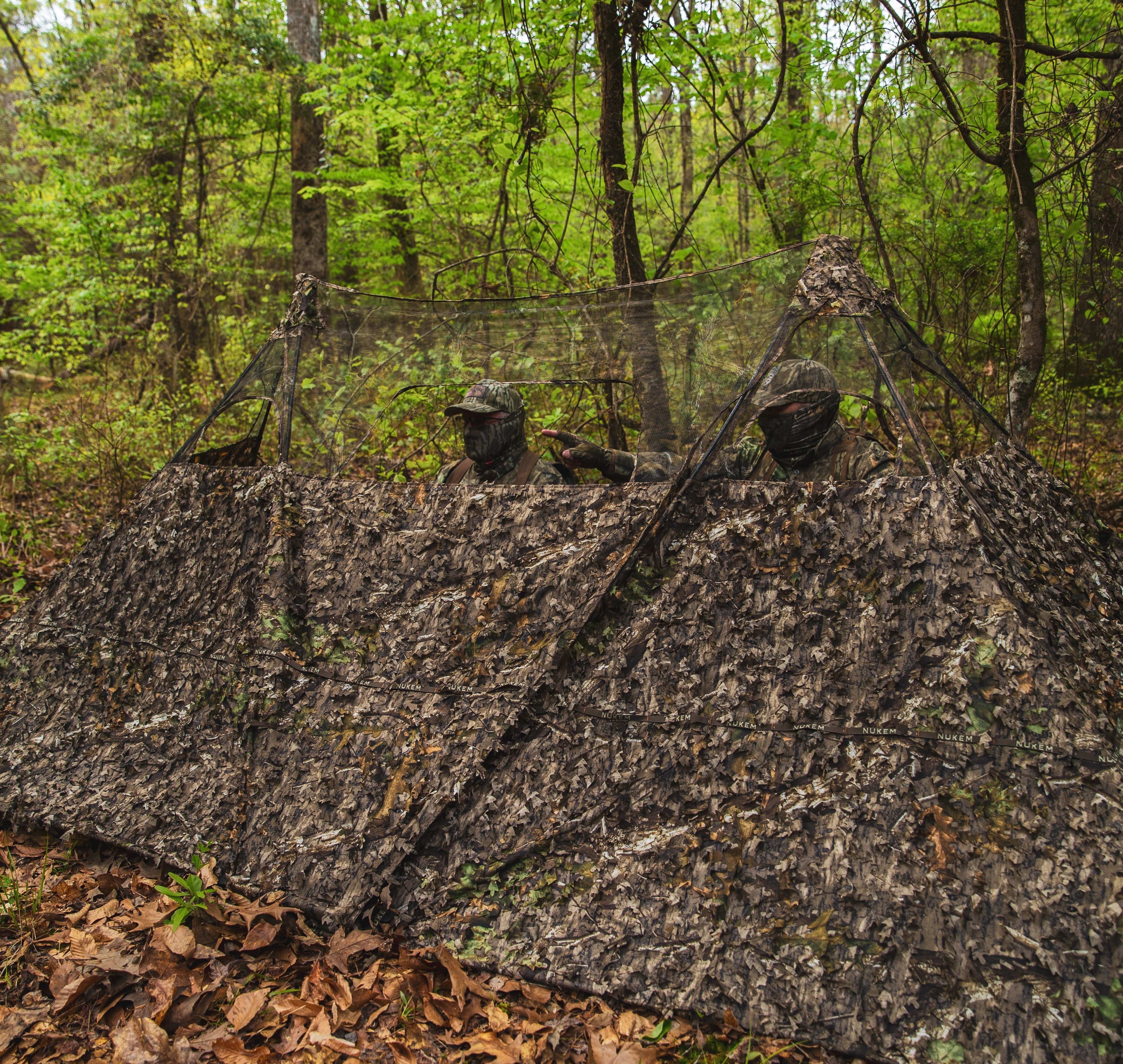 Nukem Hunting Double Up System Double Up System - Mossy Oak Country Roots 3D Leafy