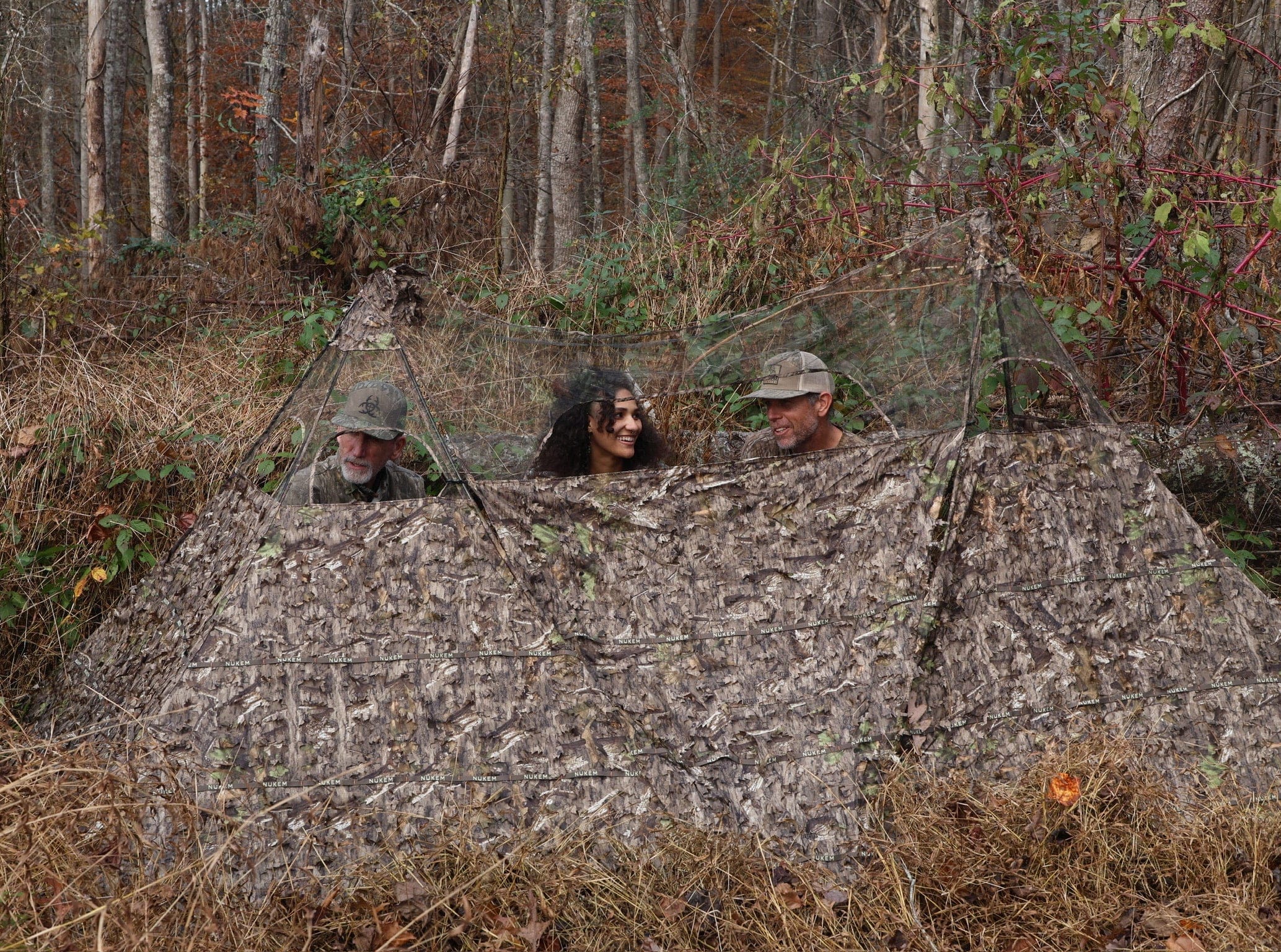 Nukem Hunting Double Up System Double Up System - Mossy Oak Country Roots 3D Leafy