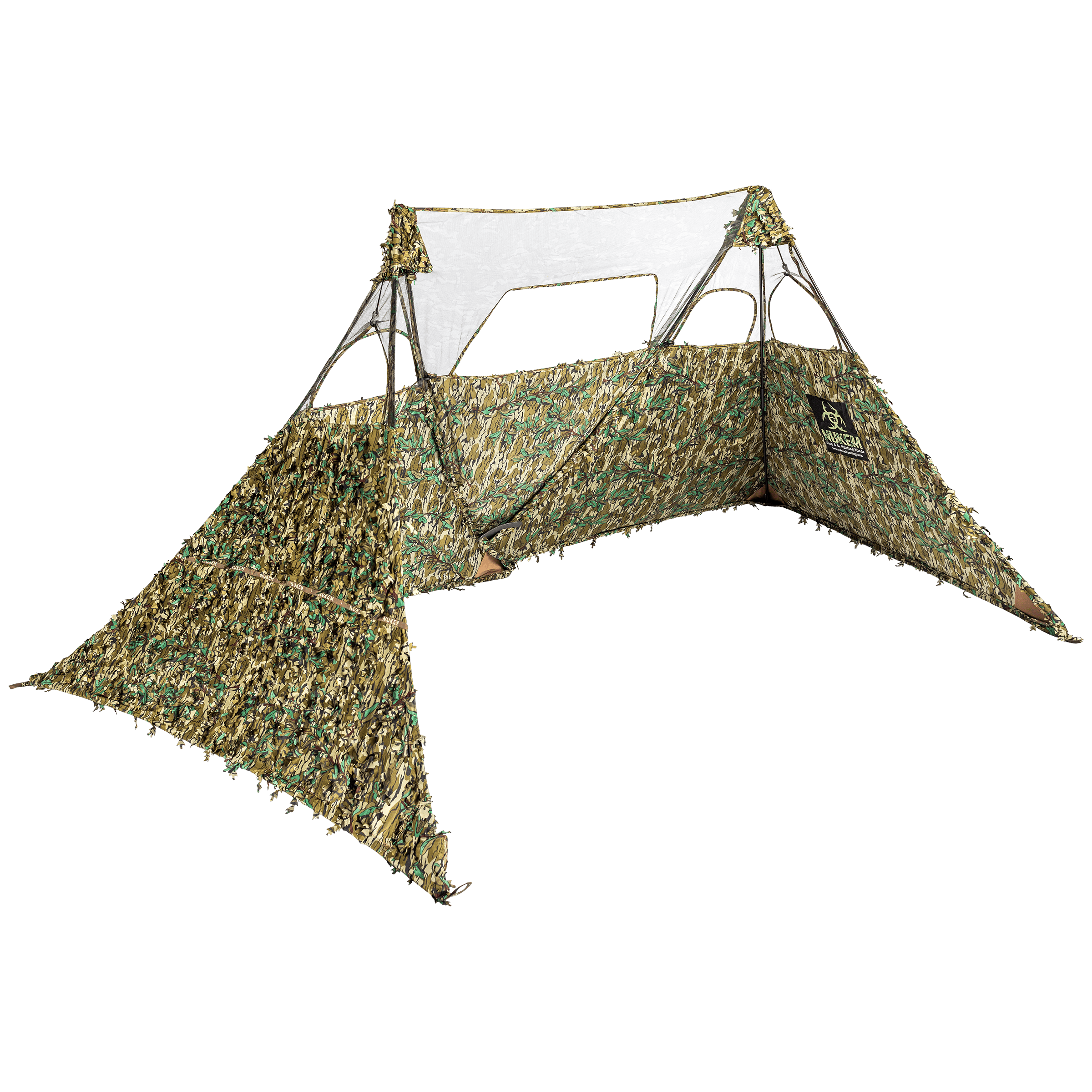 Nukem Hunting Double Up System Double Up System - Mossy Oak Greenleaf 3D Leafy
