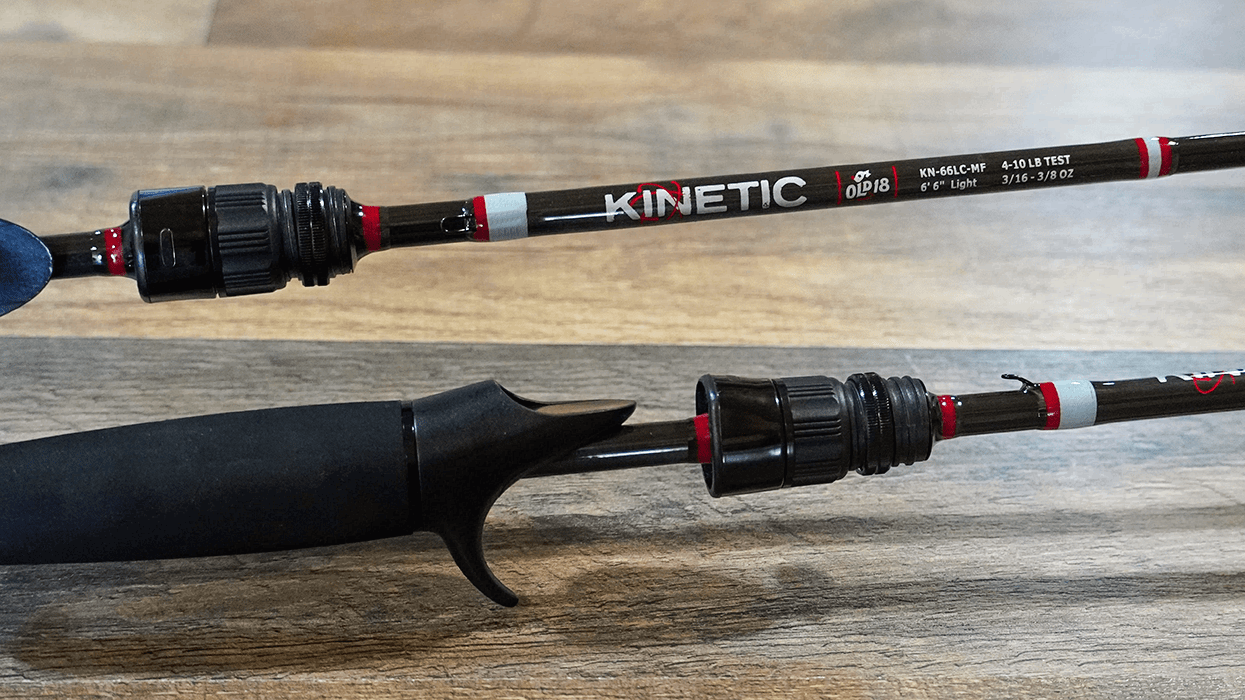 Old 18 Casting Rod Kinetic - 6'6" Light Casting Mod-Fast