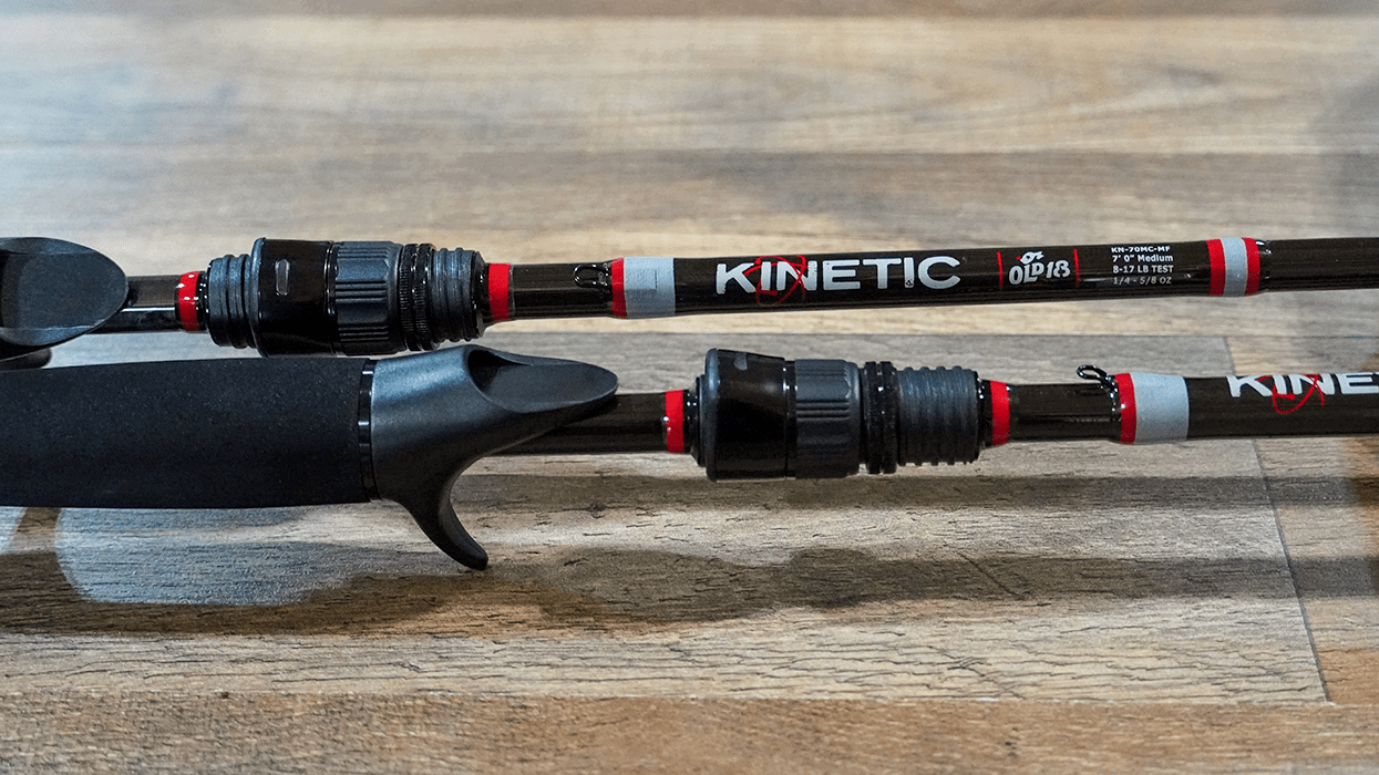Old 18 Casting Rod Kinetic - 7'0" Medium Casting Mod-Fast