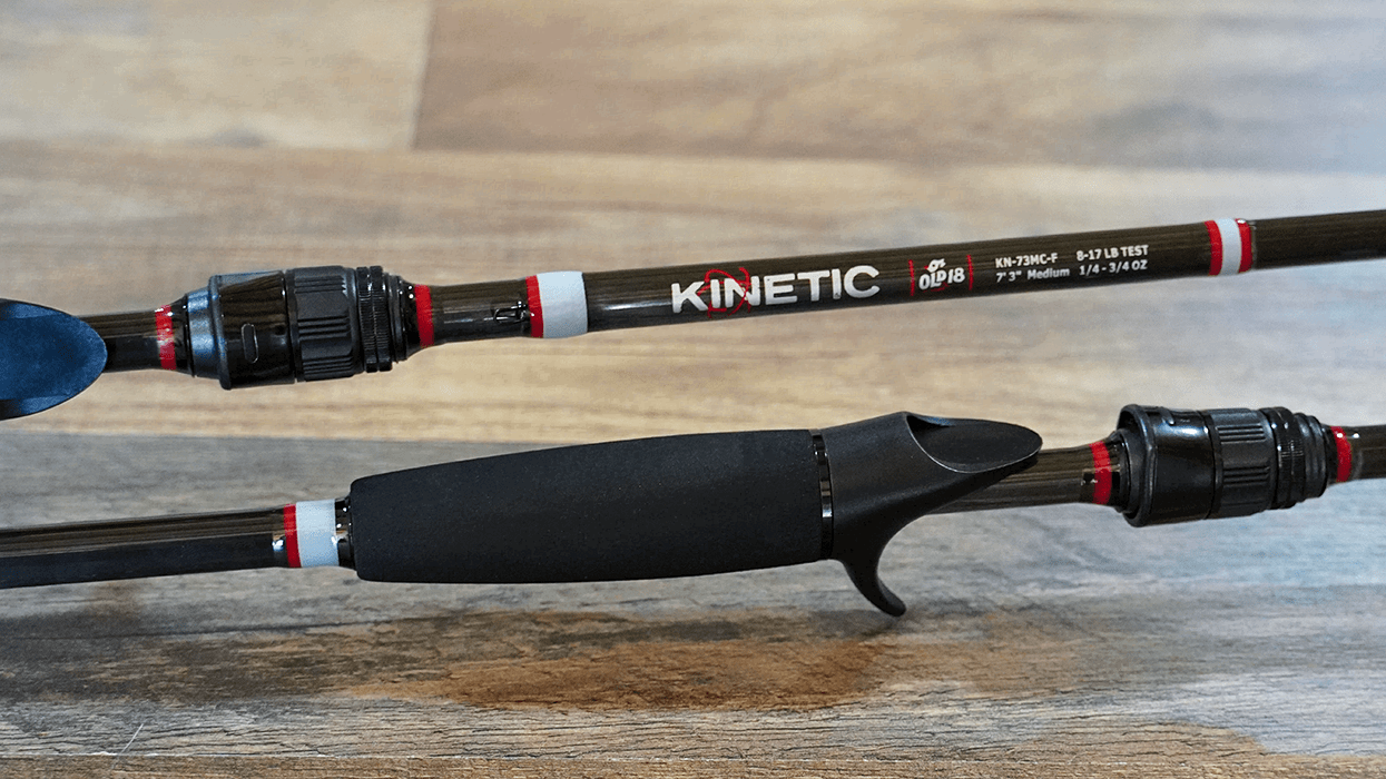 Old 18 Casting Rod Kinetic - 7'3" Medium Casting Fast