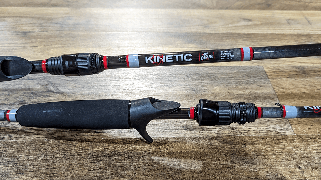 Old 18 Casting Rod Kinetic - 7'6" Heavy Casting Fast
