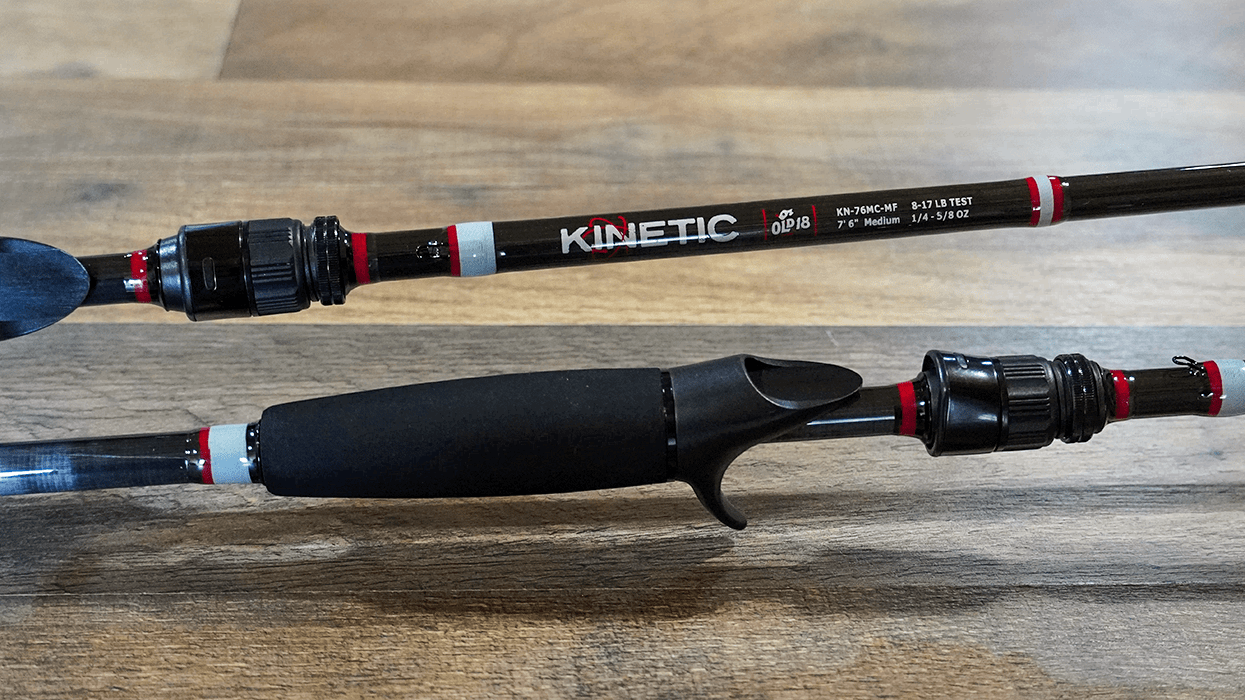 Old 18 Casting Rod Kinetic - 7'6" Medium Casting Mod-Fast