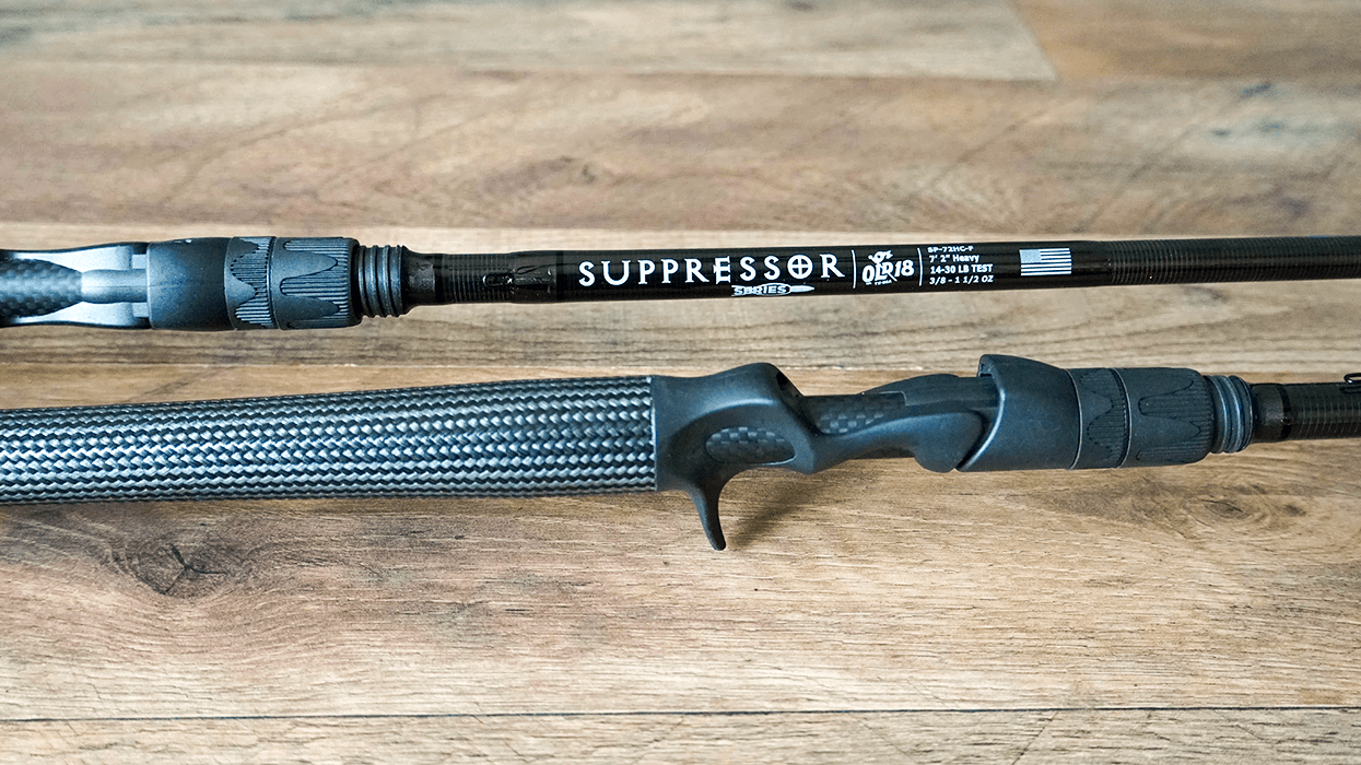 Old 18 Casting Rod Suppressor - 7'2" Heavy Casting Fast