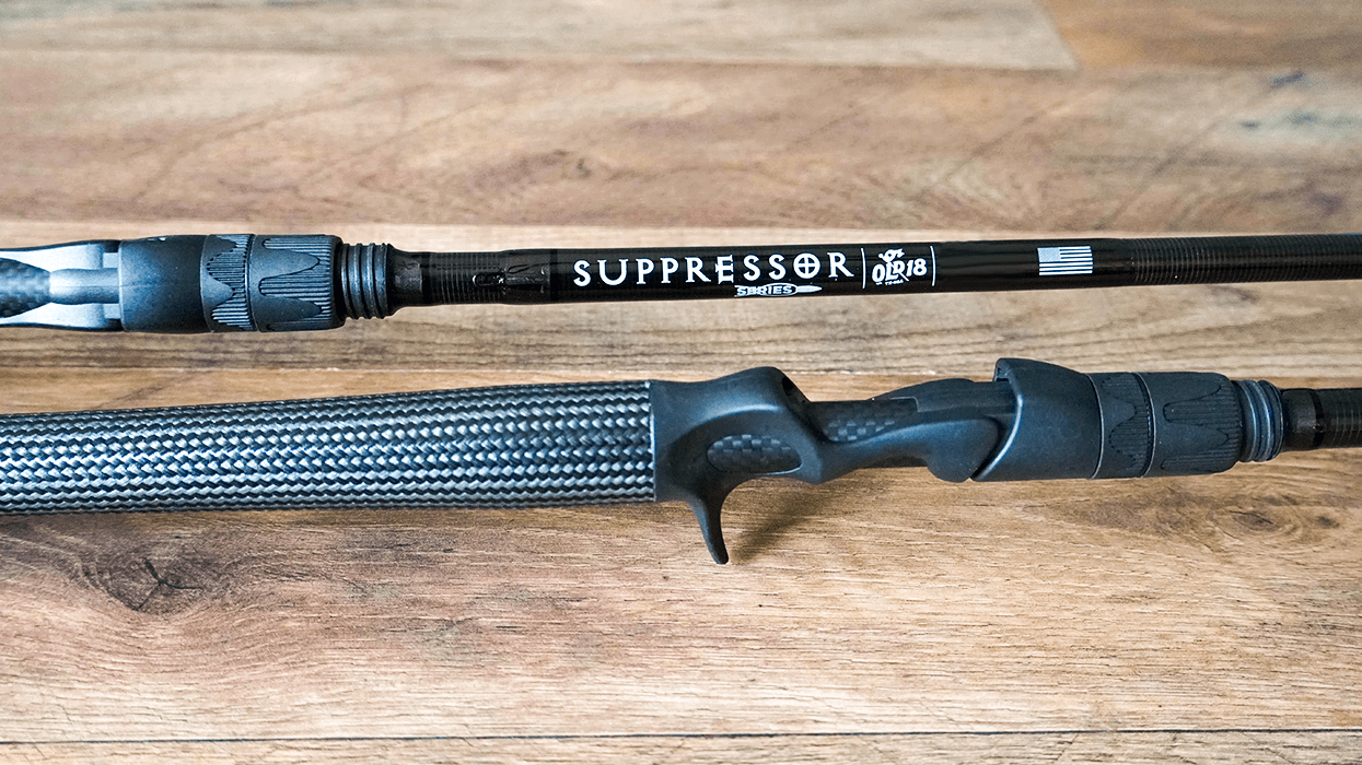 Old 18 Casting Rod Suppressor - 7'6" Heavy Casting Fast