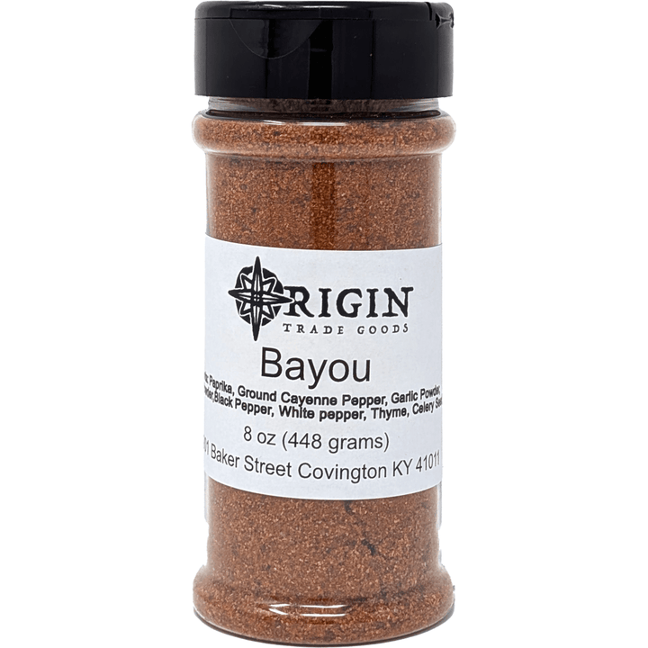 Origin Trade Goods Spice Blend Bayou 8 oz Jar