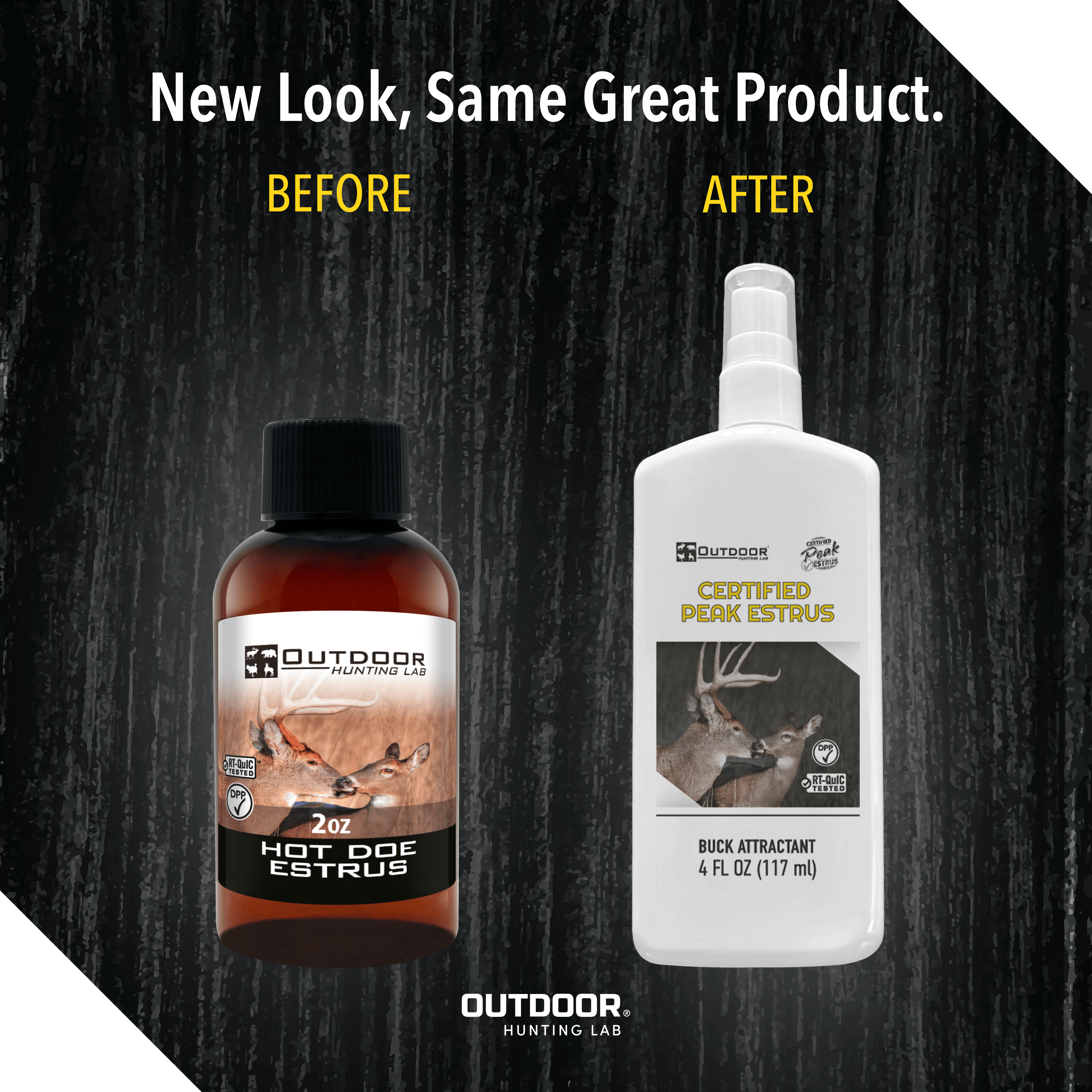 Outdoor Hunting Lab Deer Urine Certified Peak Estrus 6 oz