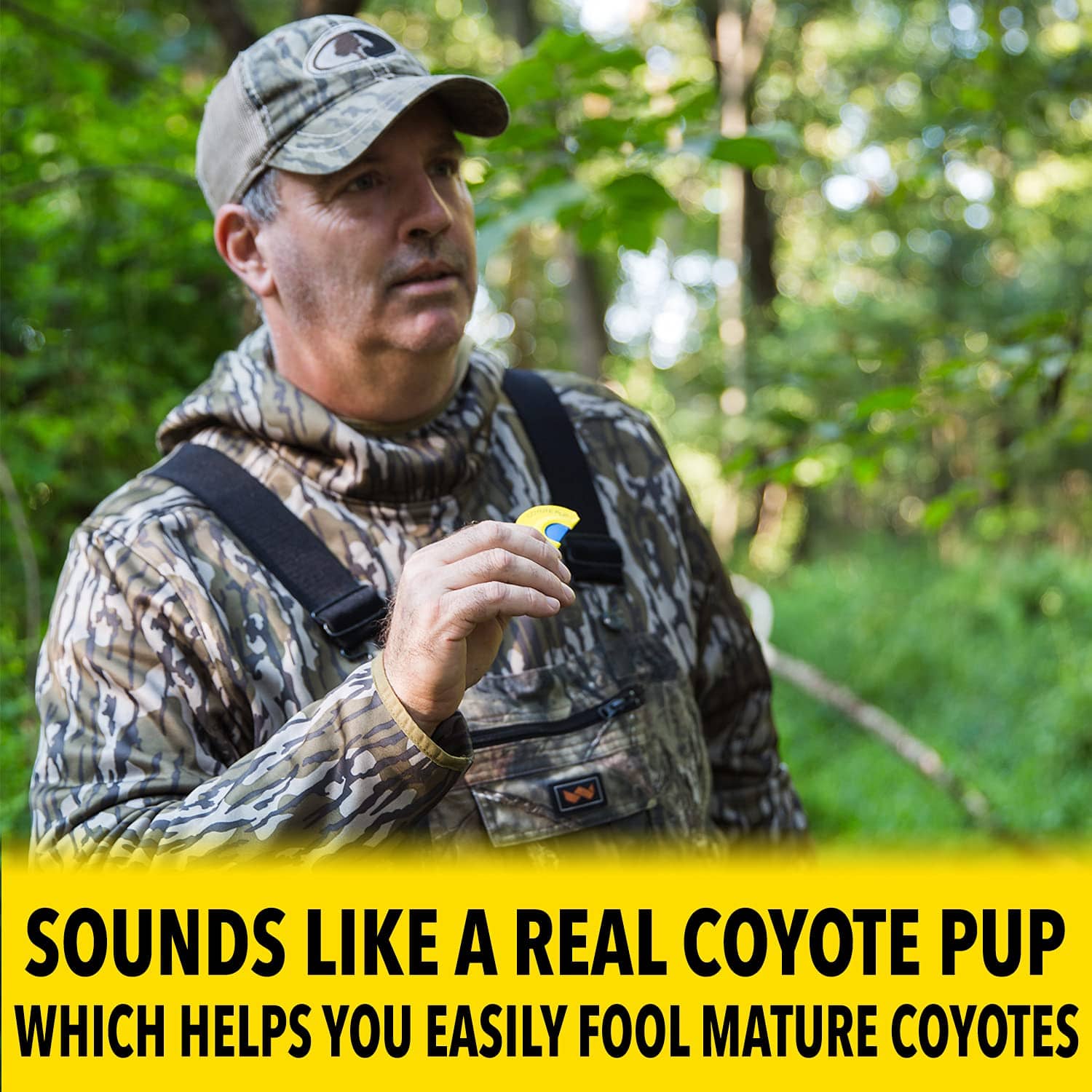 Outdoor Hunting Lab Mouth Call Coyote Pup in Distress Mouth Call