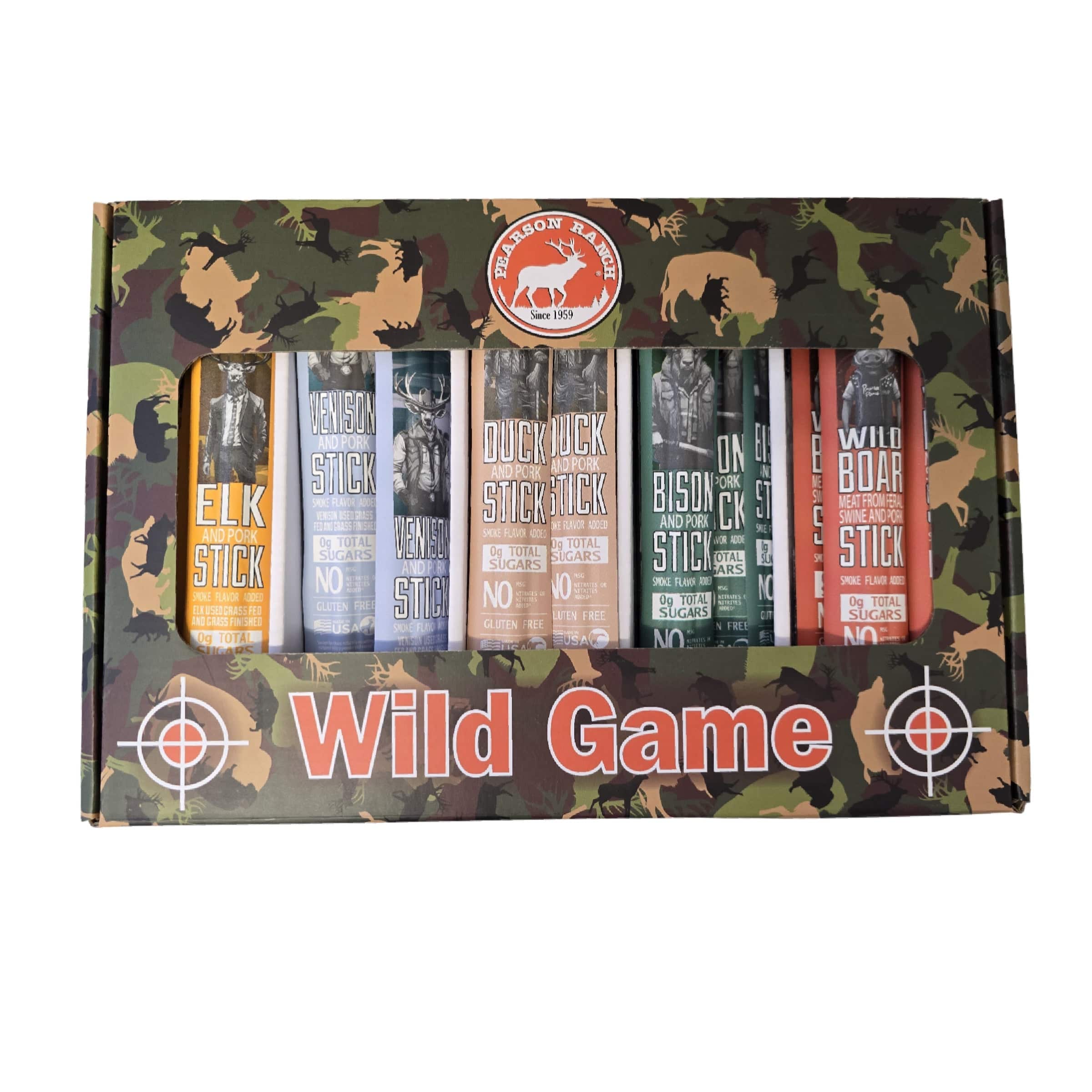 Pearson Ranch Jerky Gift Basket Snack Stick Gift Box