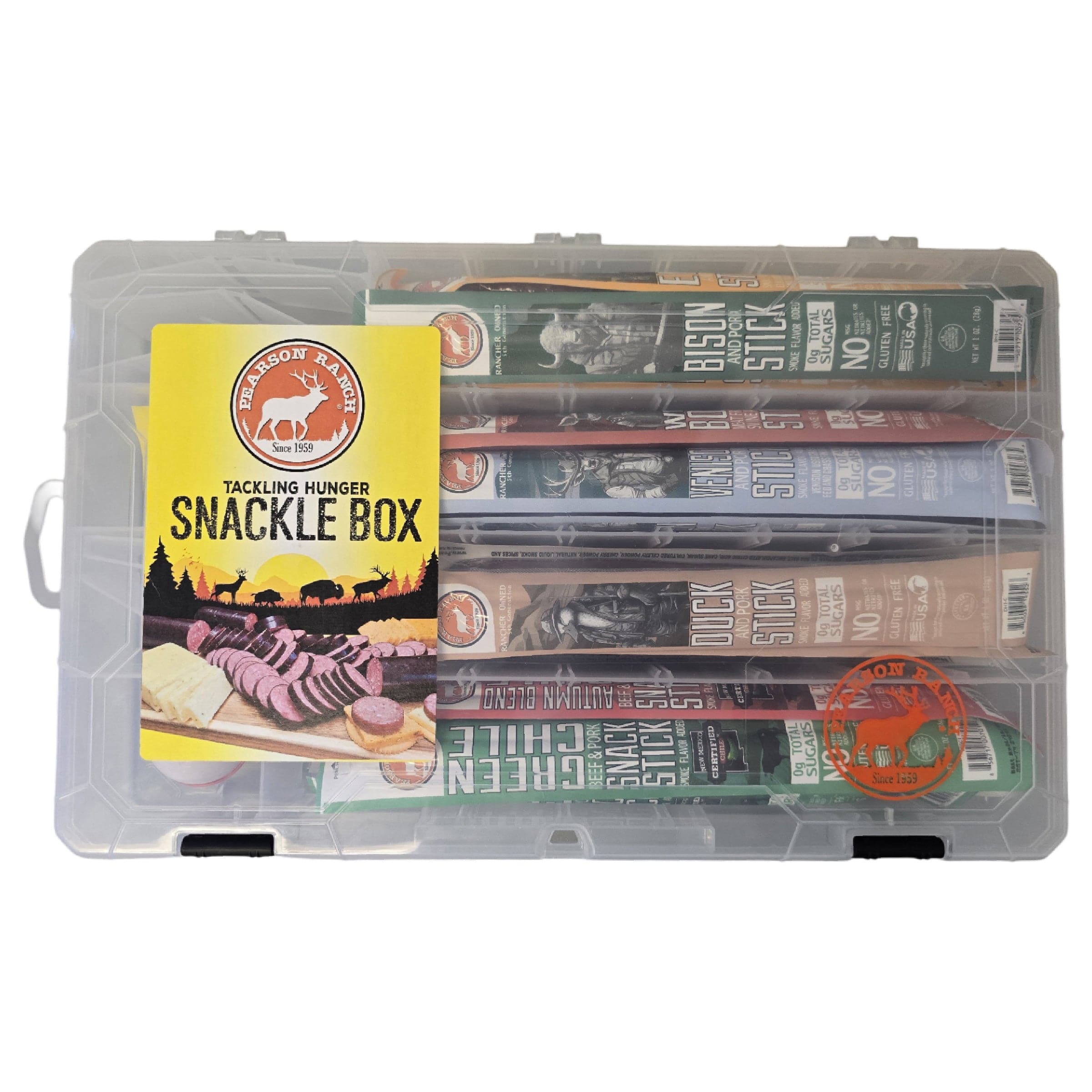 Pearson Ranch Jerky Gift Basket Snackle Box - Snack Sticks