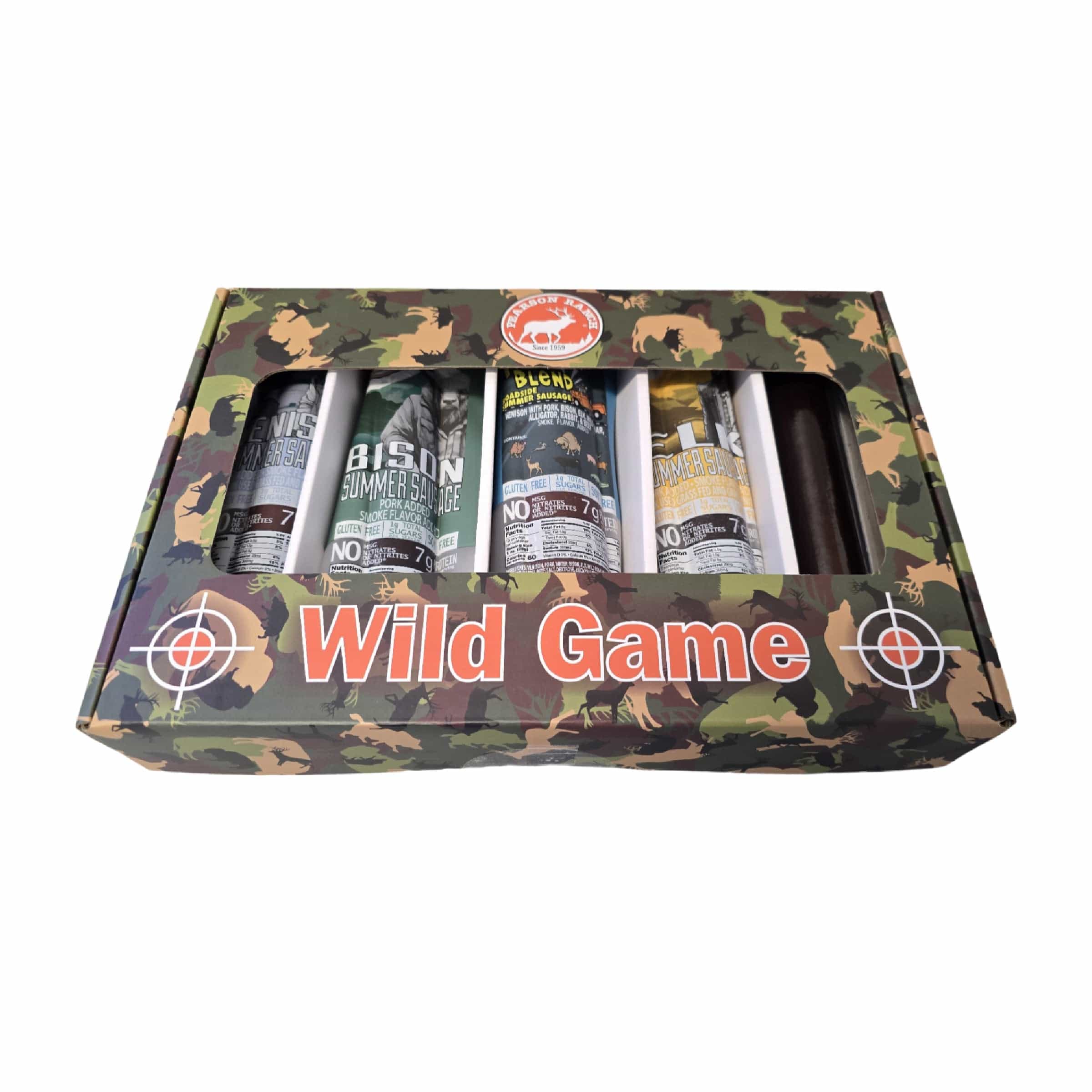 Pearson Ranch Jerky Gift Basket Summer Sausage Gift Box - Large