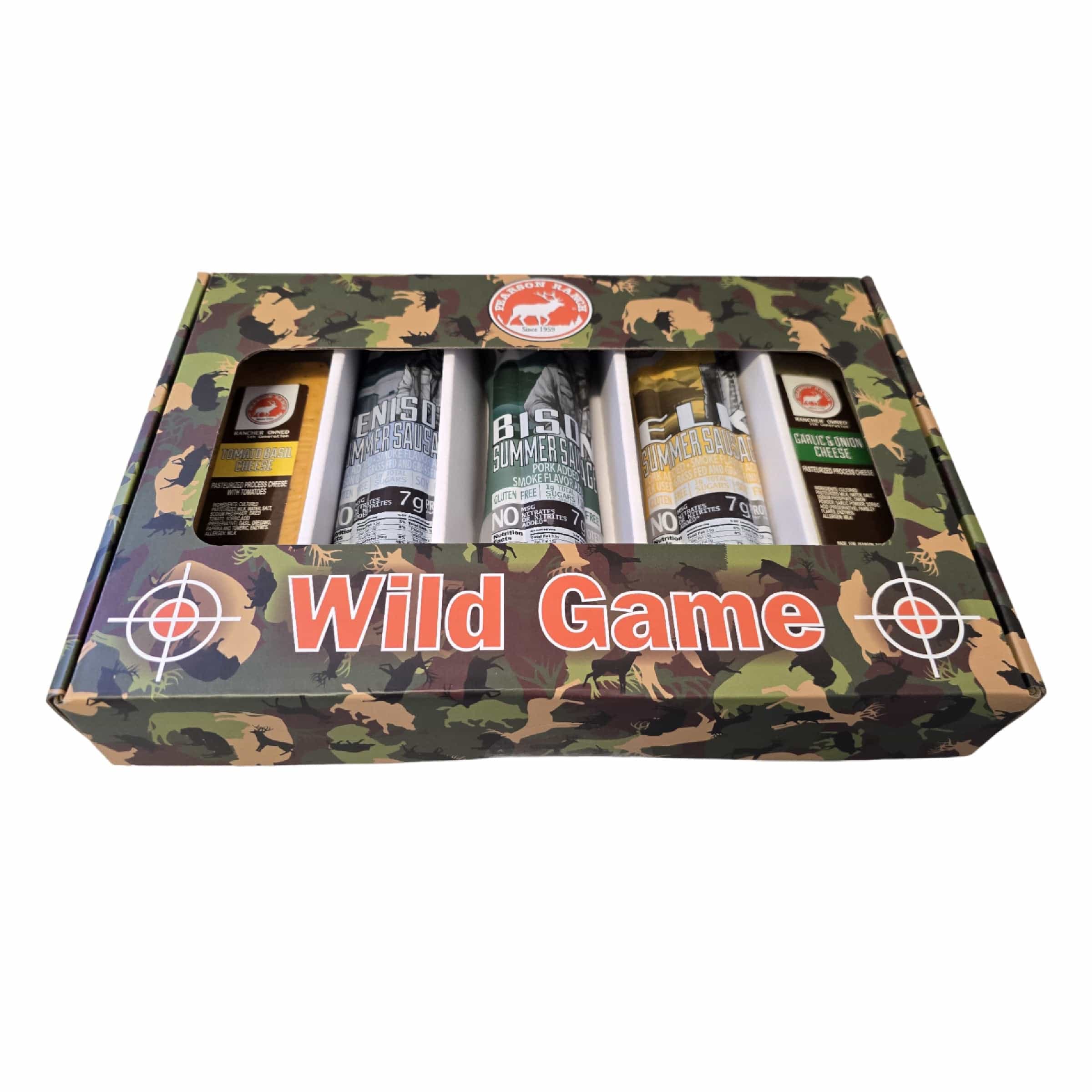Pearson Ranch Jerky Gift Basket Summer Sausage Gift Box - Medium