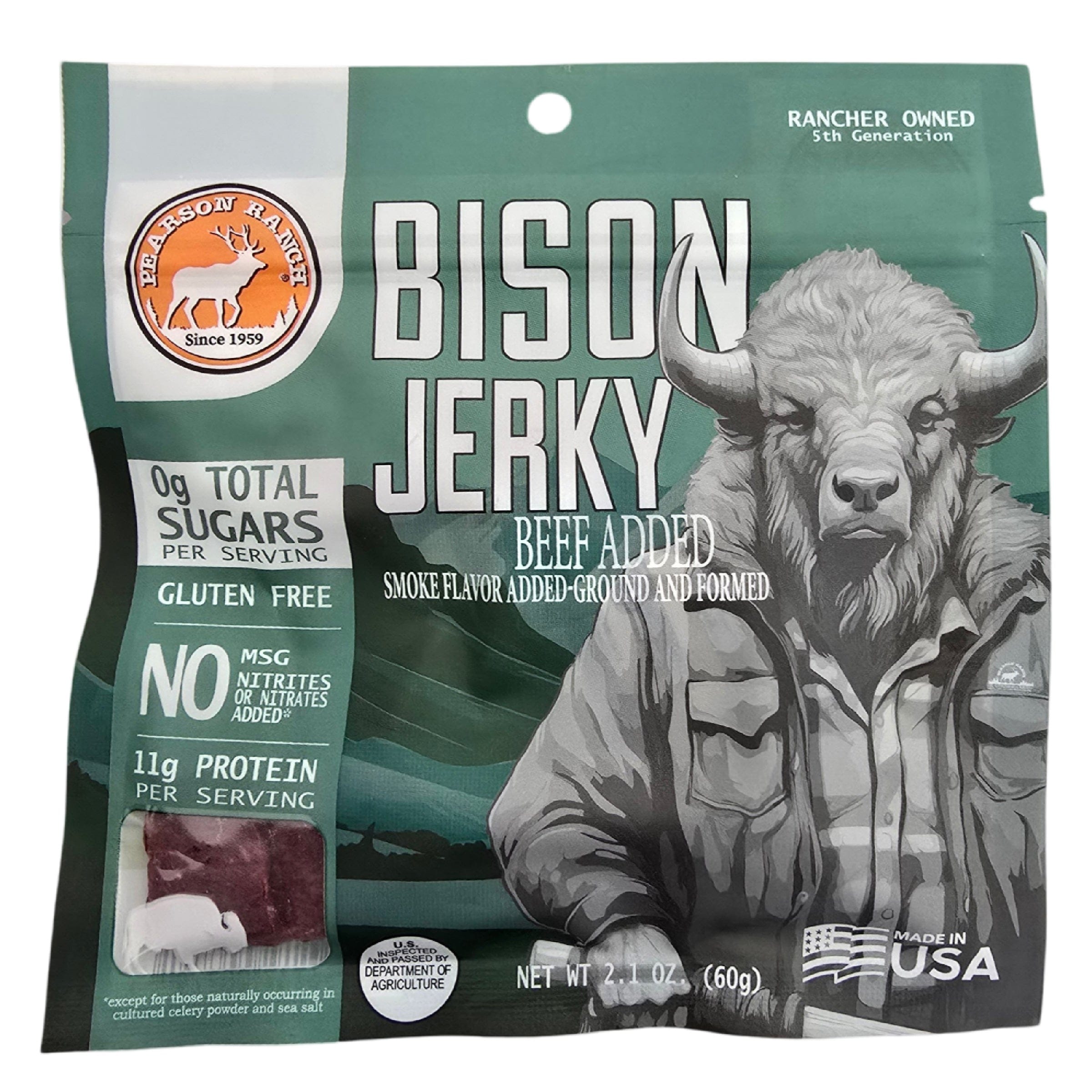 Pearson Ranch Jerky Gift Basket Wild Game Cooler - Small