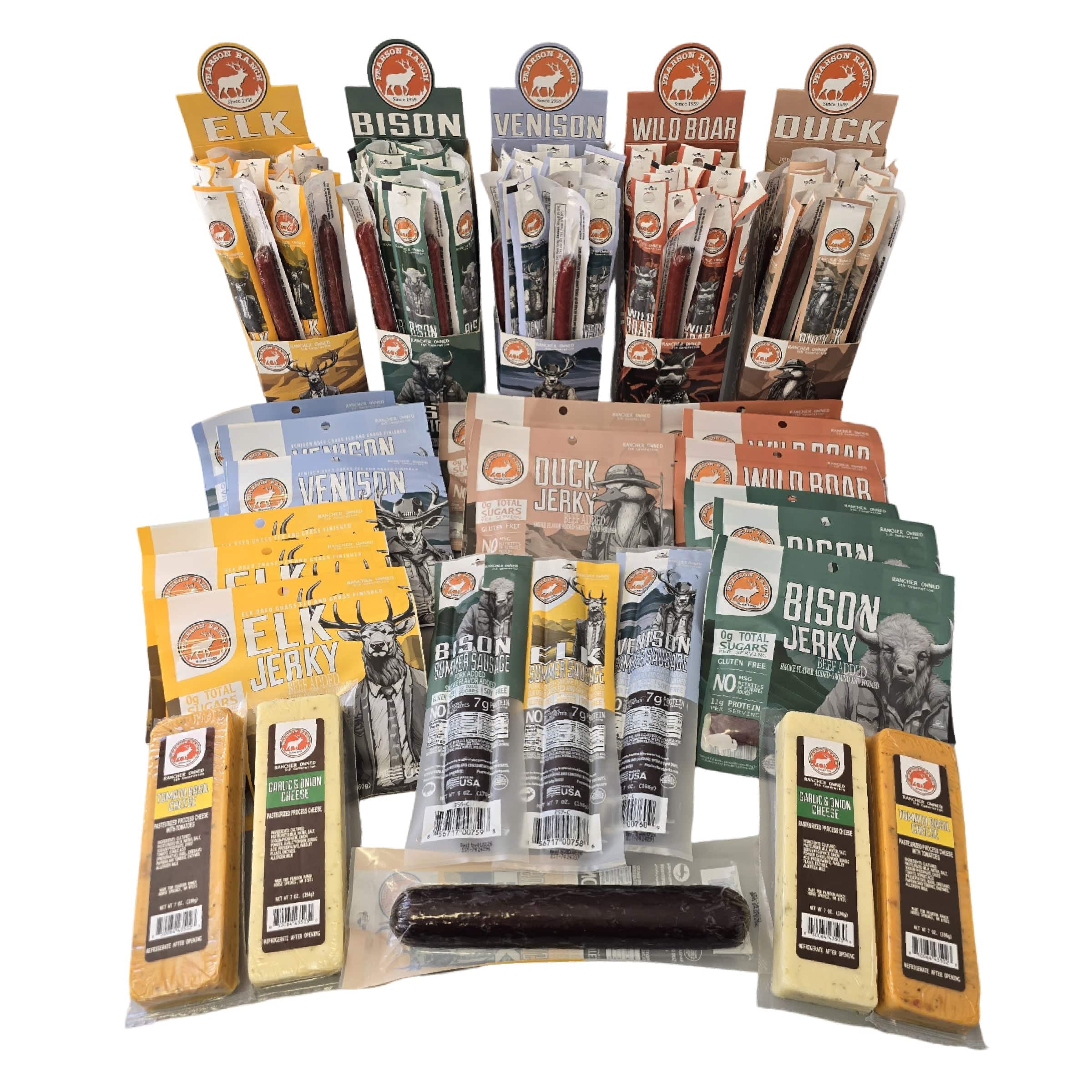 Pearson Ranch Jerky Jerky Feed the Crew Box - Super Variety Pack