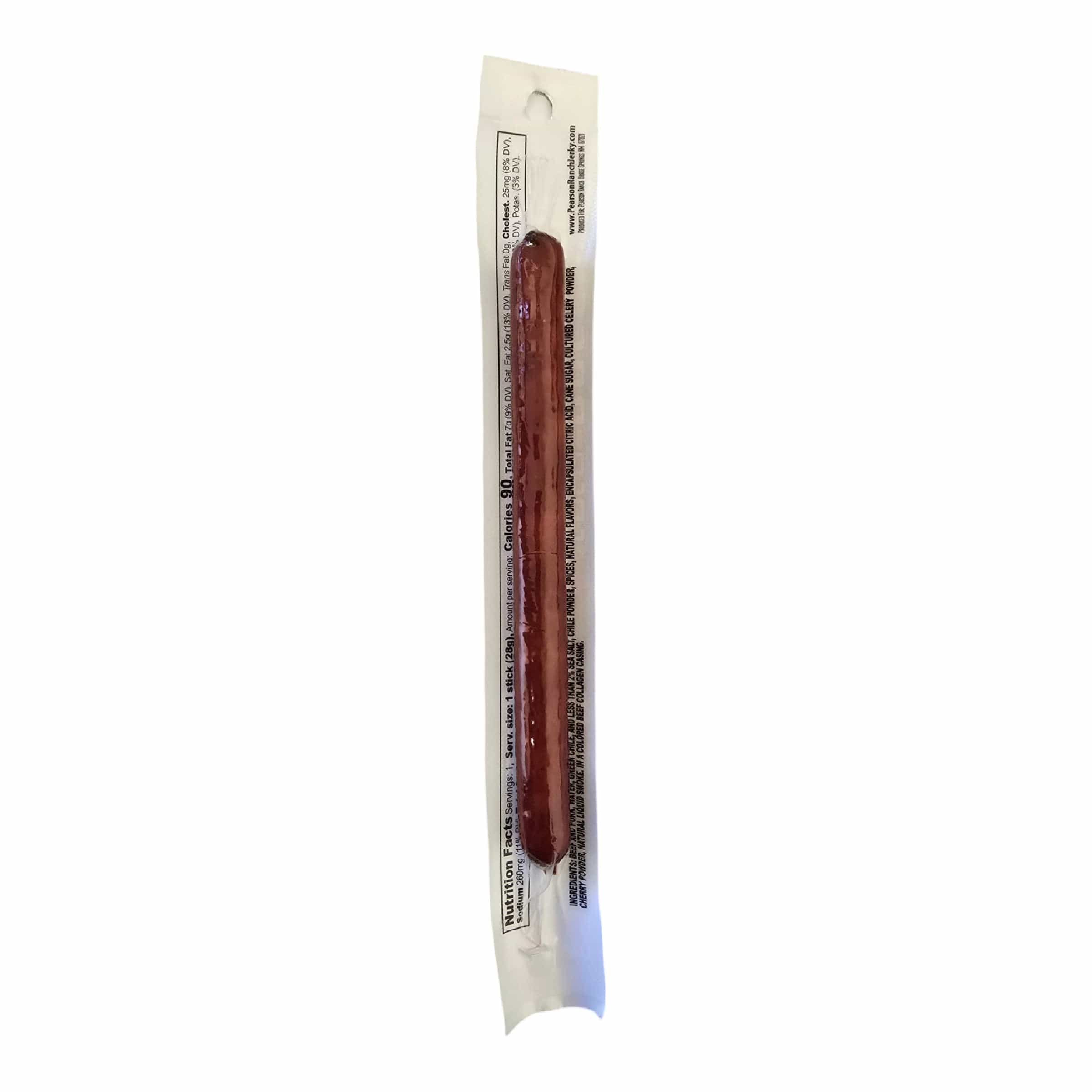Pearson Ranch Jerky Jerky Green Chile and Autumn Blend Chile Beef & Pork Snack Sticks (12 pack)