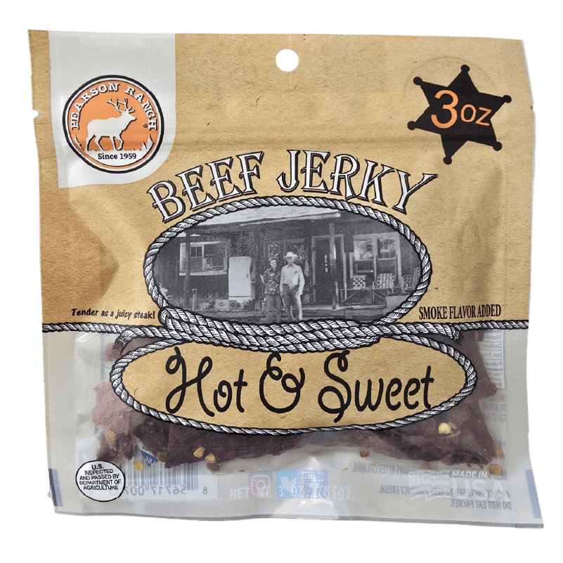 Pearson Ranch Jerky Jerky Hot & Sweet Beef Jerky - 3 oz